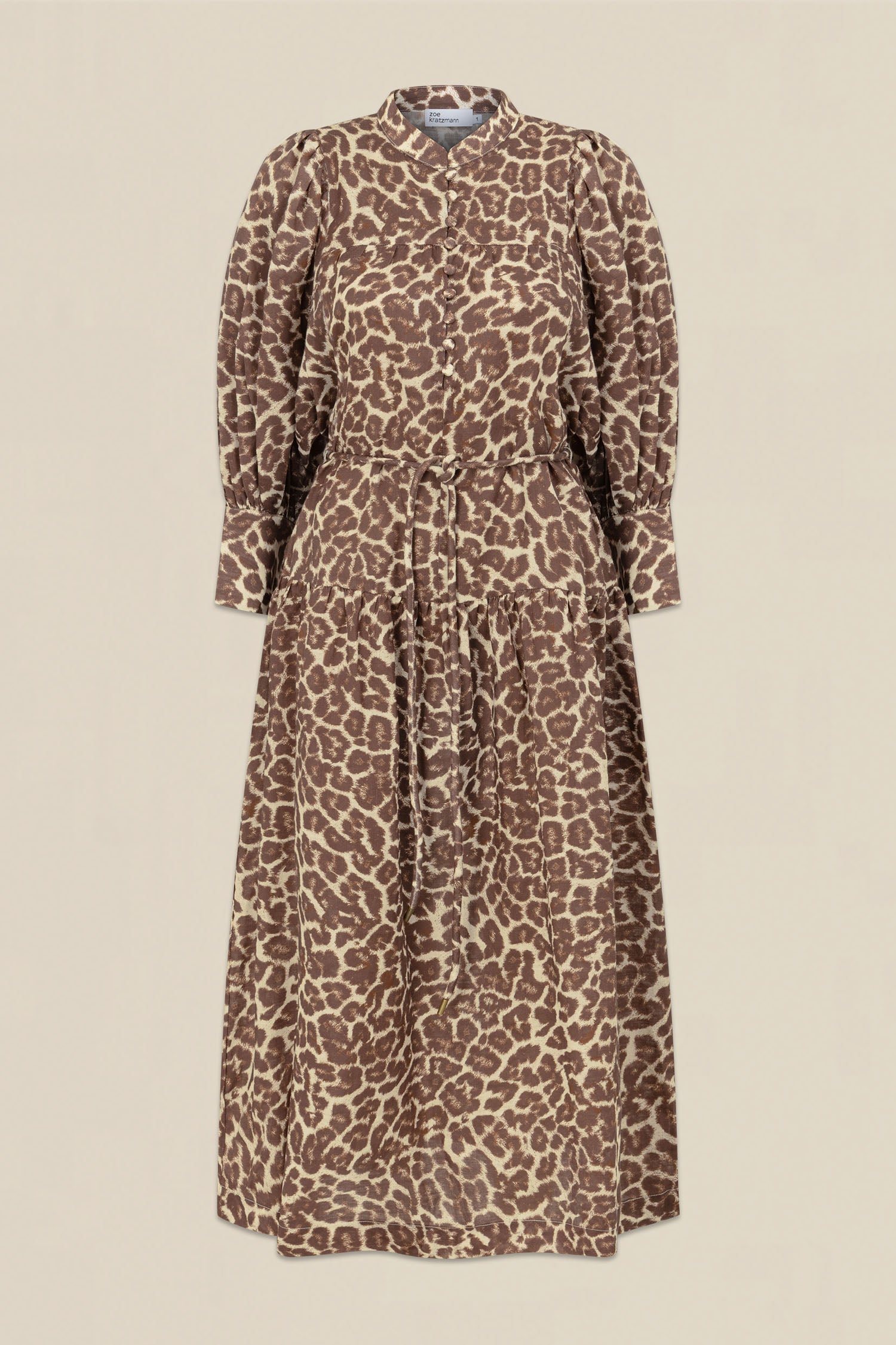 Vesper dress - ocelot|  zoe kratzmann| considered design