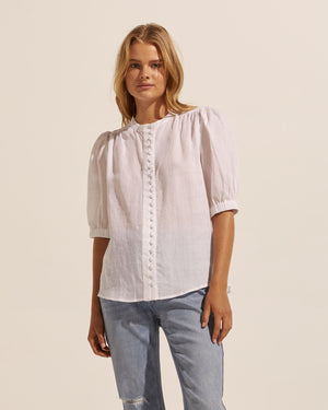 virtue top - porcelain