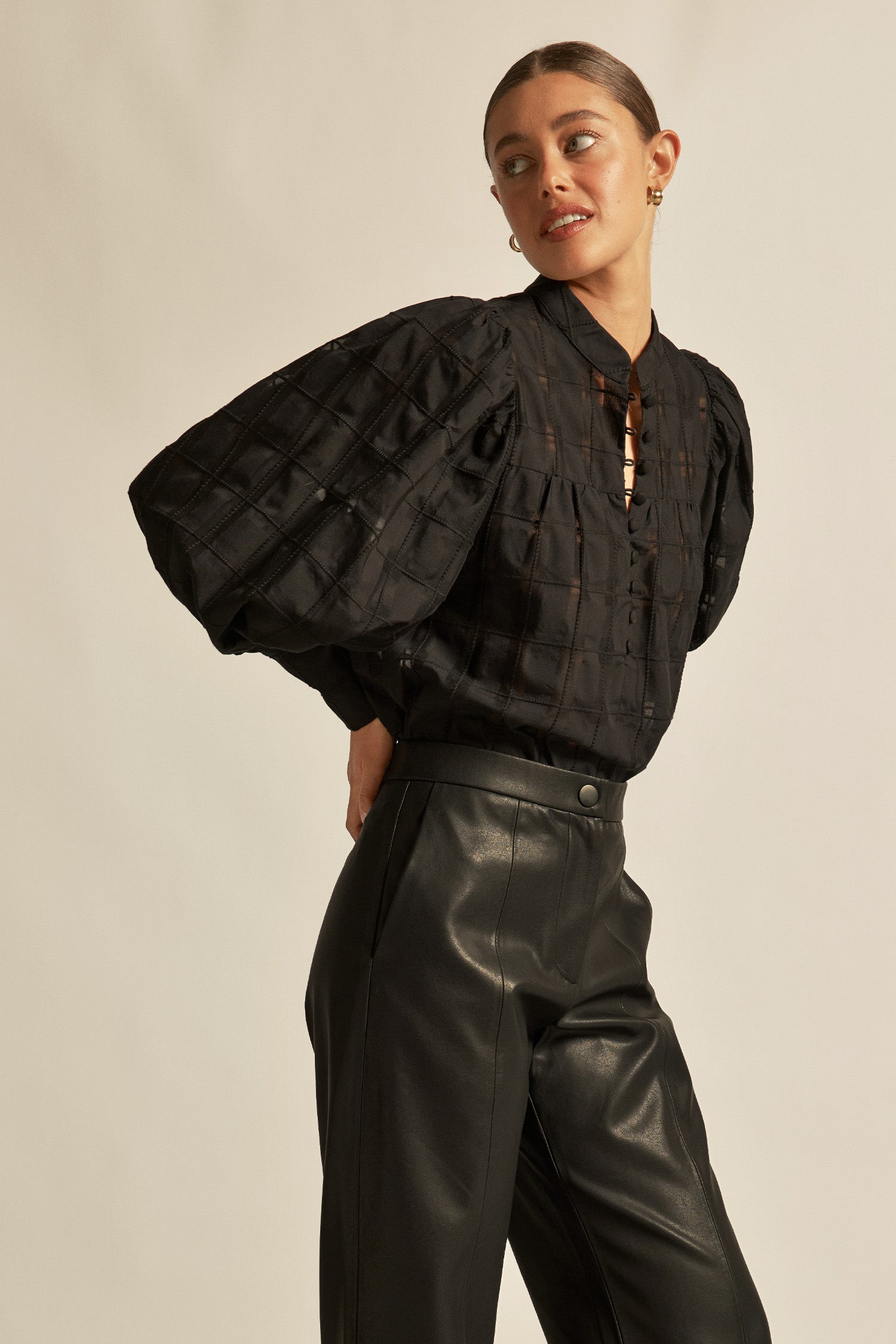 Vista top - BLACK CHECK|  zoe kratzmann| considered design