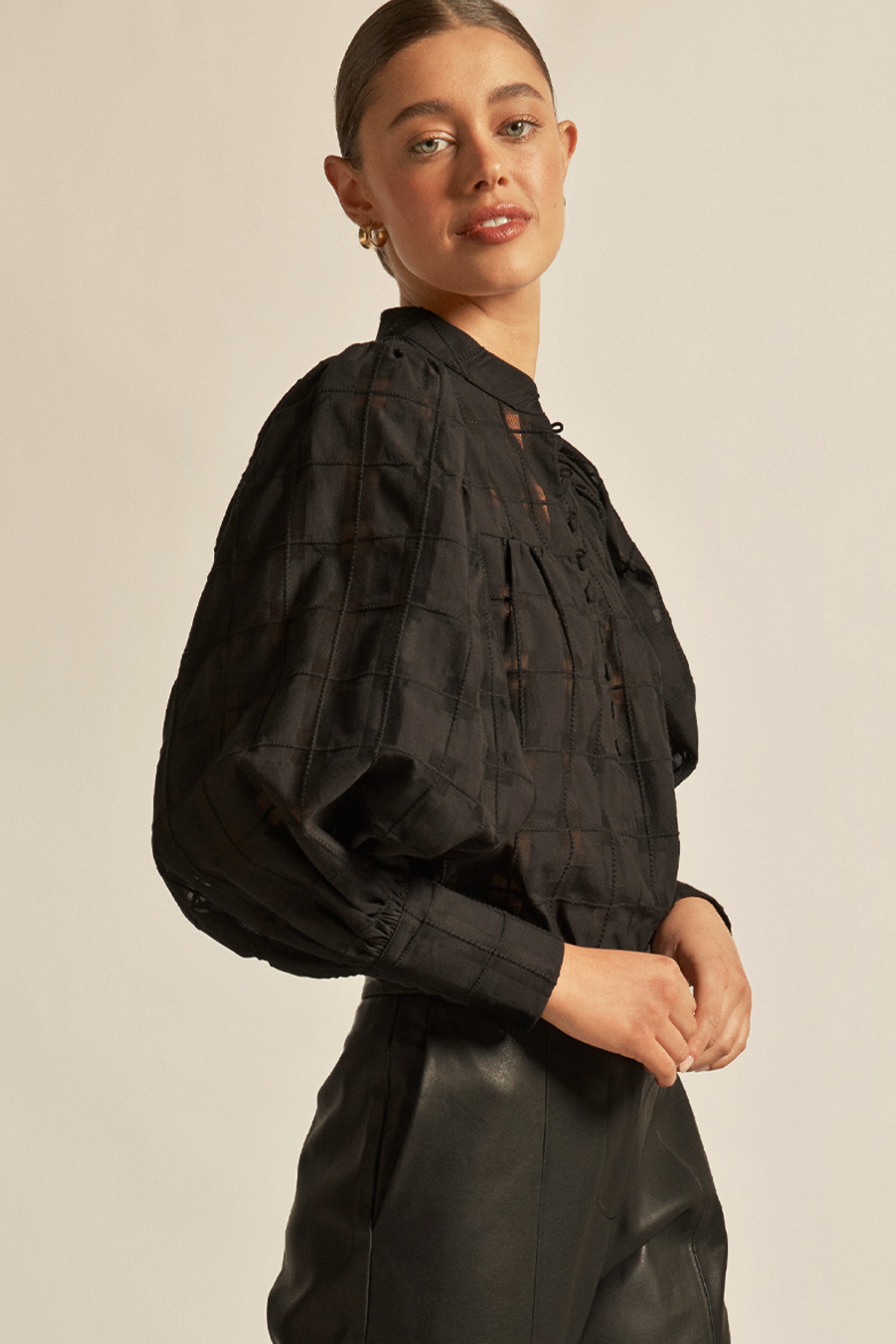 Vista top - BLACK CHECK|  zoe kratzmann| considered design