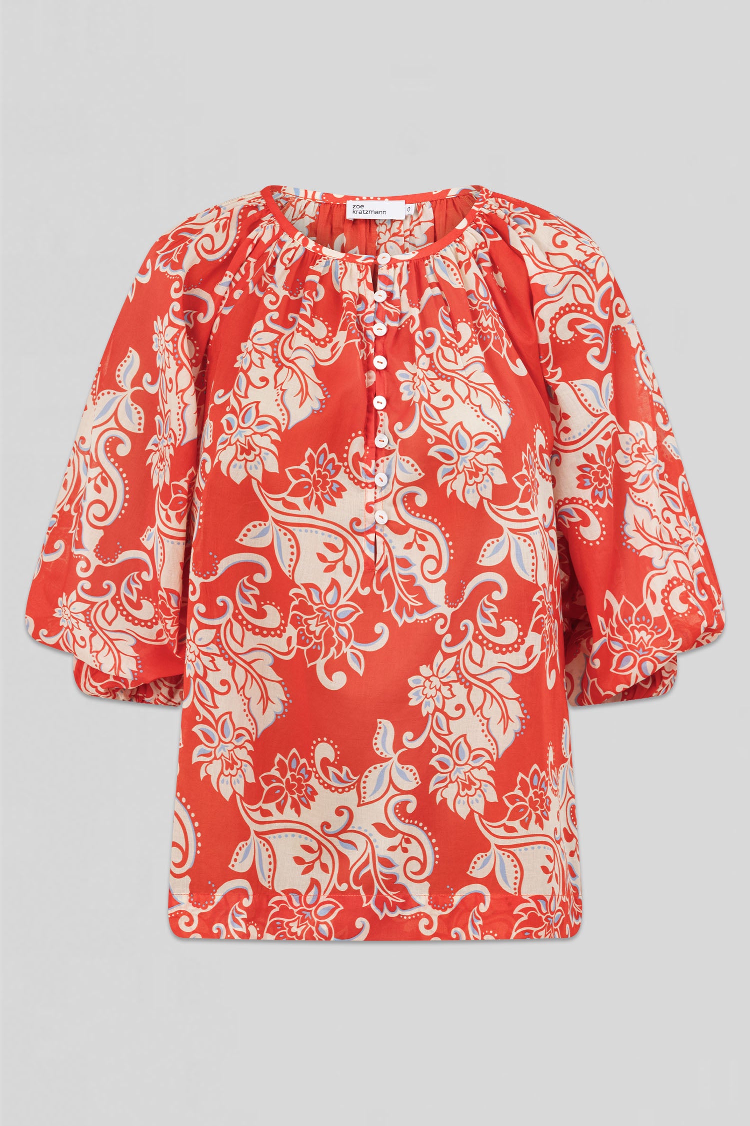 vow top - tangerine field