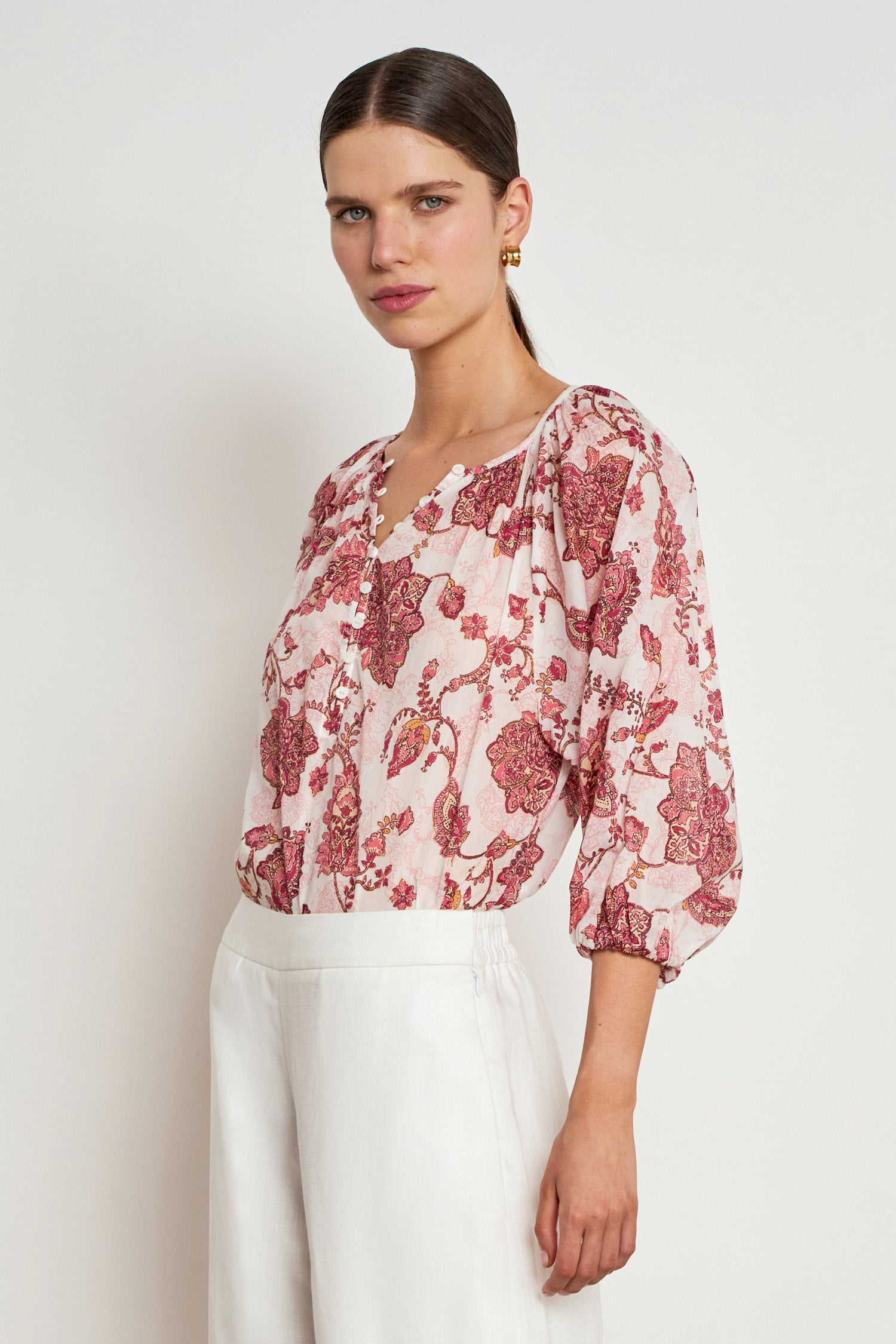 vow top - rose paisley|  zoe kratzmann| considered design