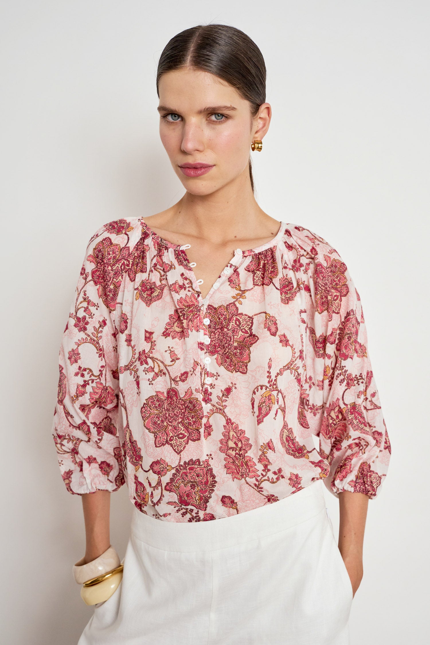 vow top - rose paisley|  zoe kratzmann| considered design