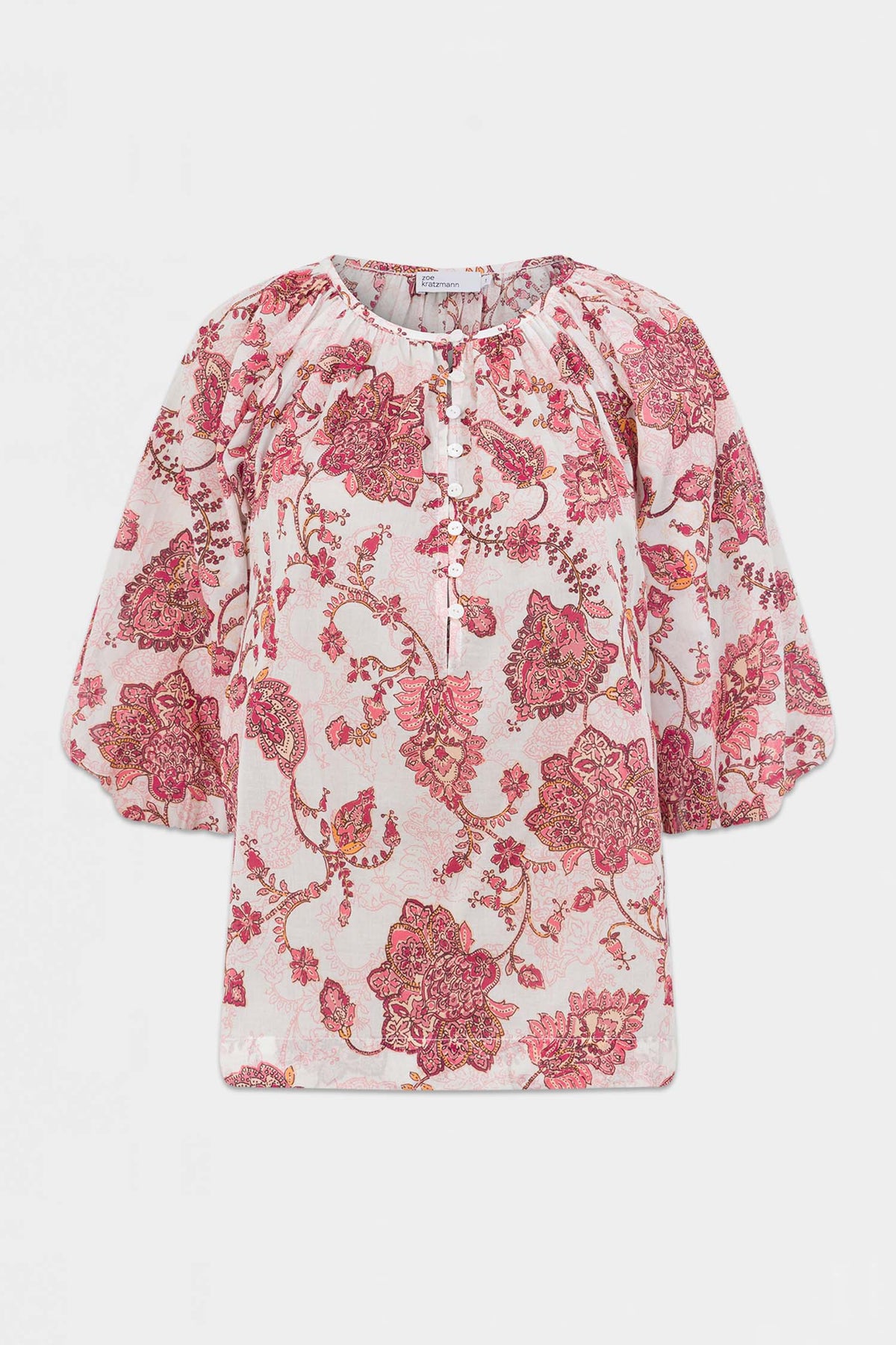 vow top - rose paisley|  zoe kratzmann| considered design