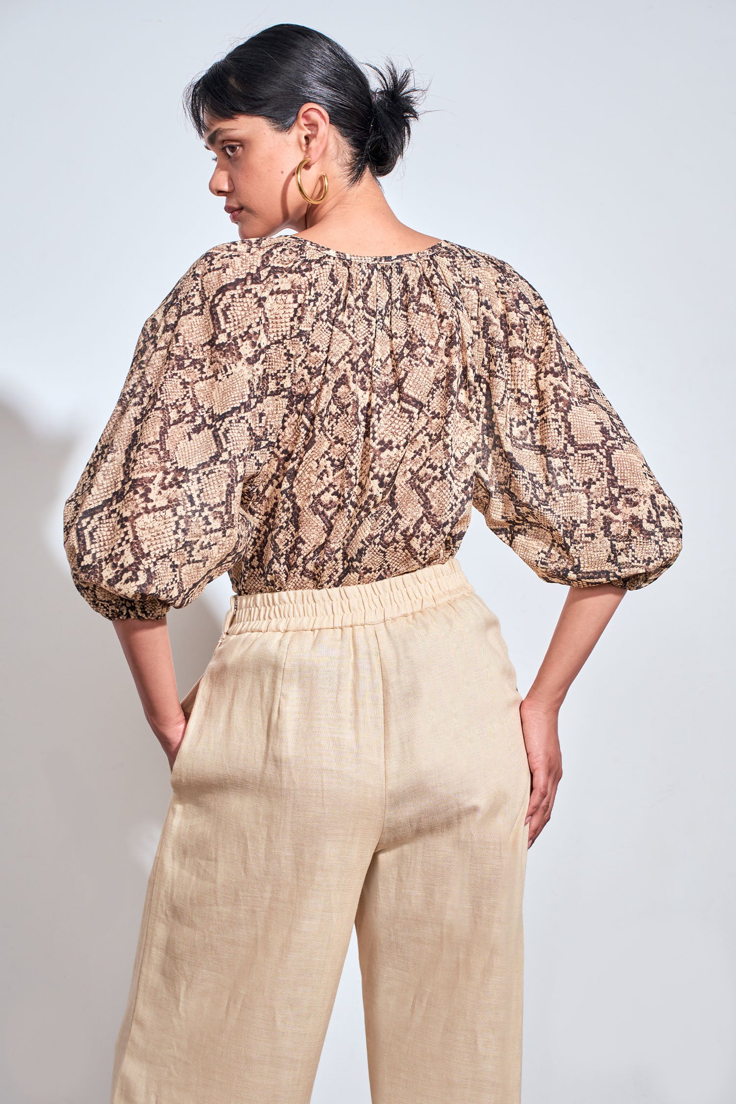 vow top - serpent