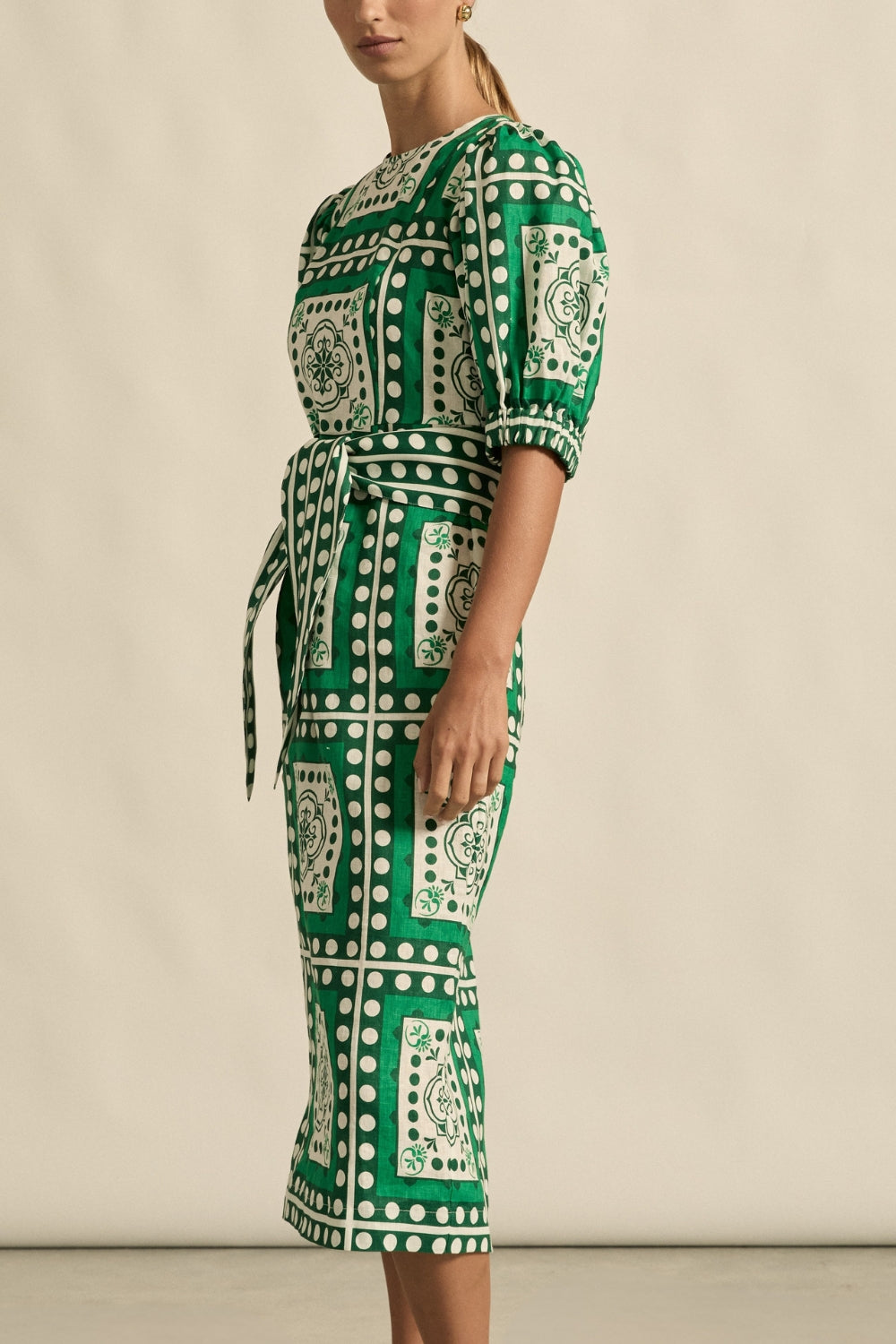 wander dress - parrot scarf|  zoe kratzmann| considered design