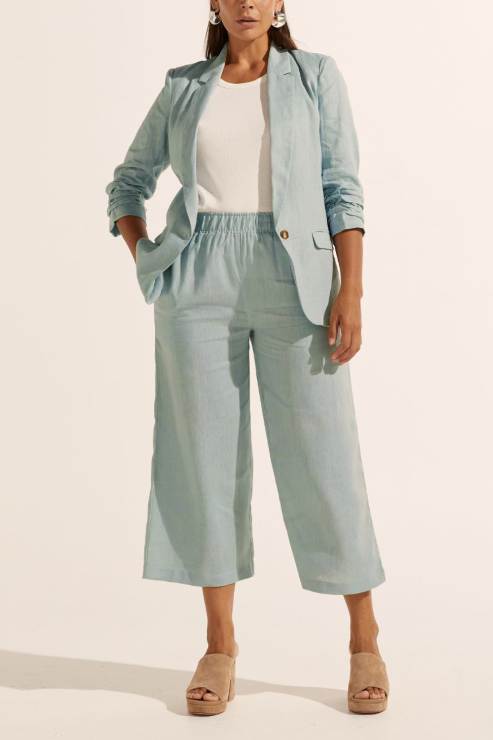 wattage pant - aquamarine