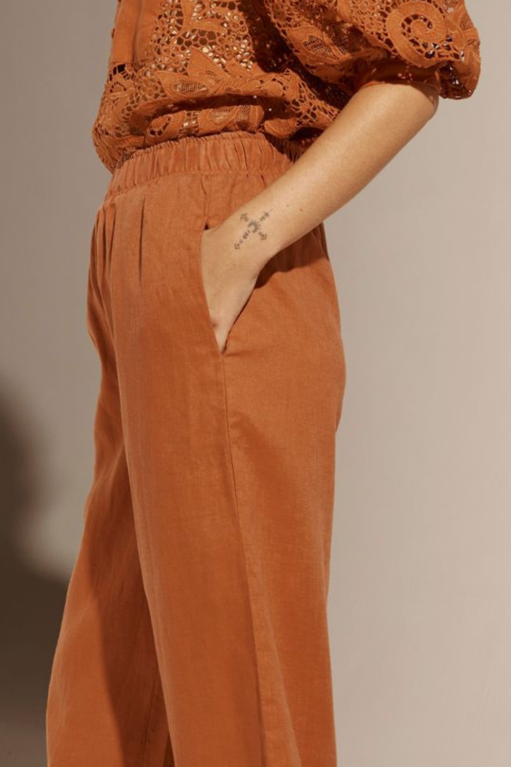 wattage pant - toffee
