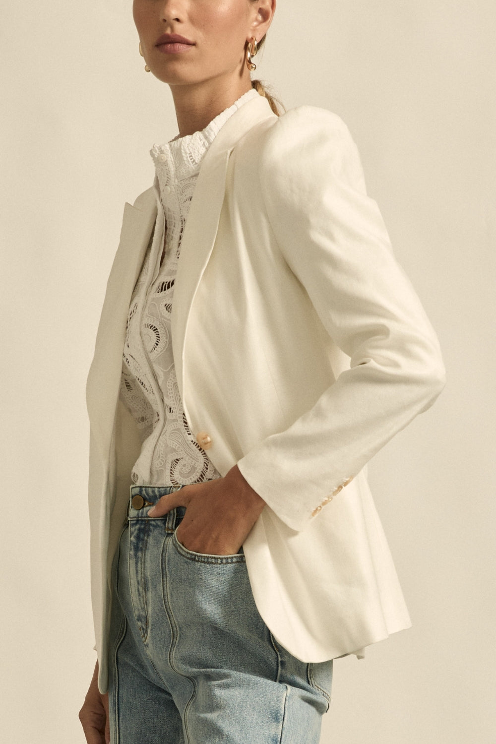 wield jacket - alabaster|  zoe kratzmann| considered design