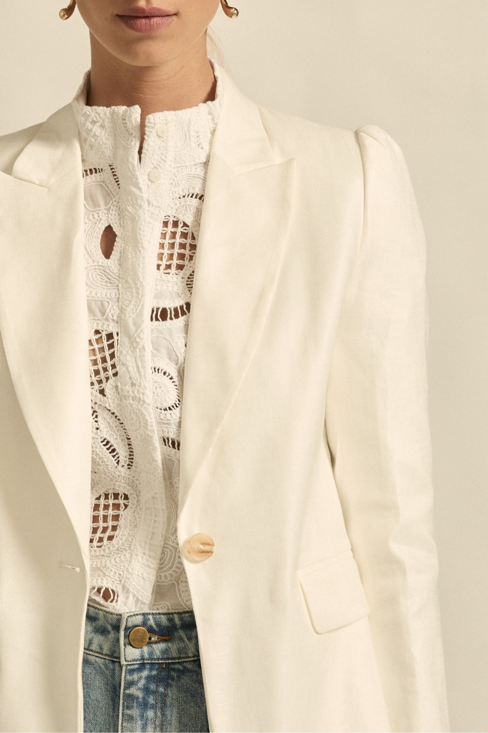 wield jacket - alabaster|  zoe kratzmann| considered design