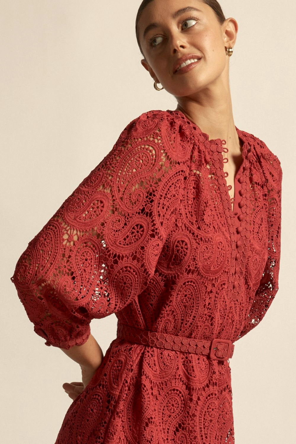 Wisp dress - RASPBERRY