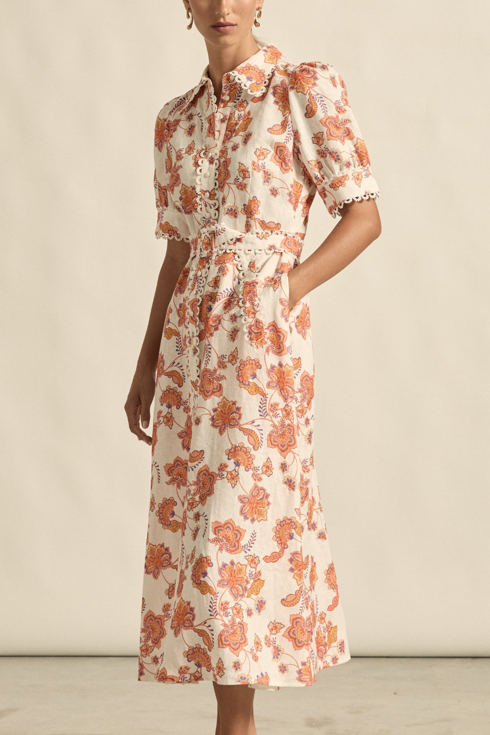 yearn dress - orchard botanic|  zoe kratzmann| considered design