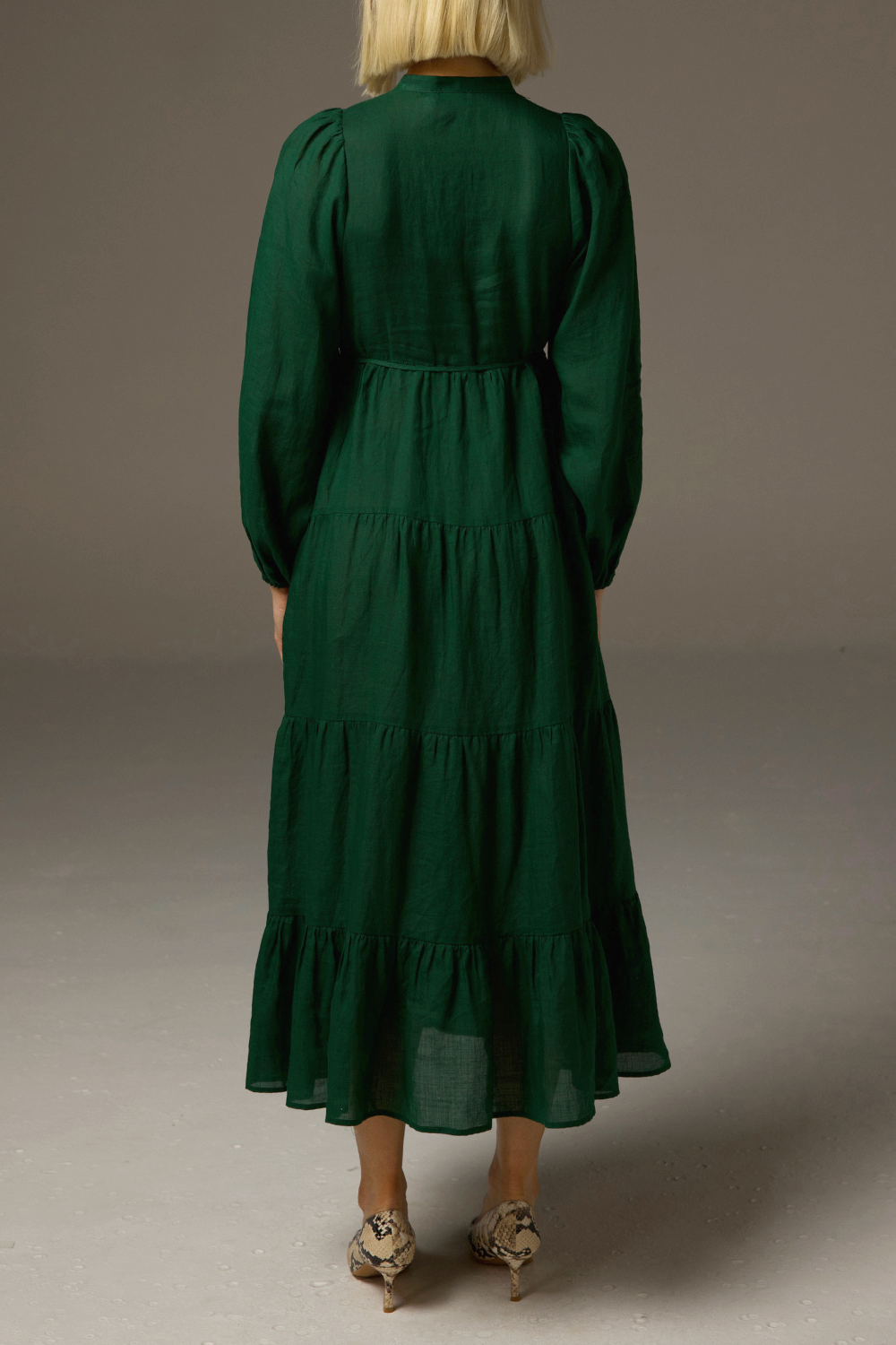 zeal dress - emerald