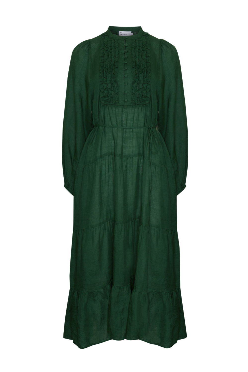 zeal dress - emerald