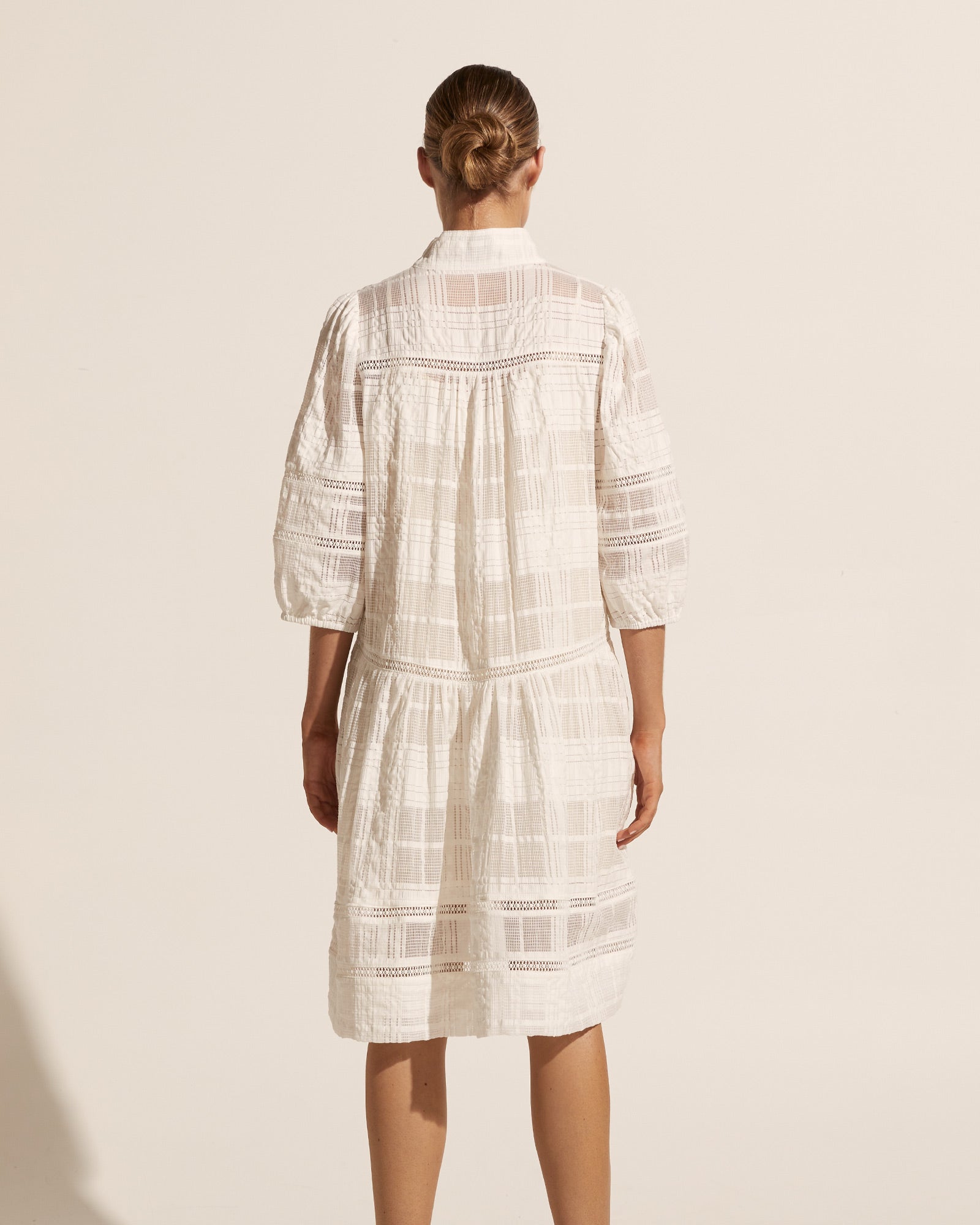 elixir dress - porcelain