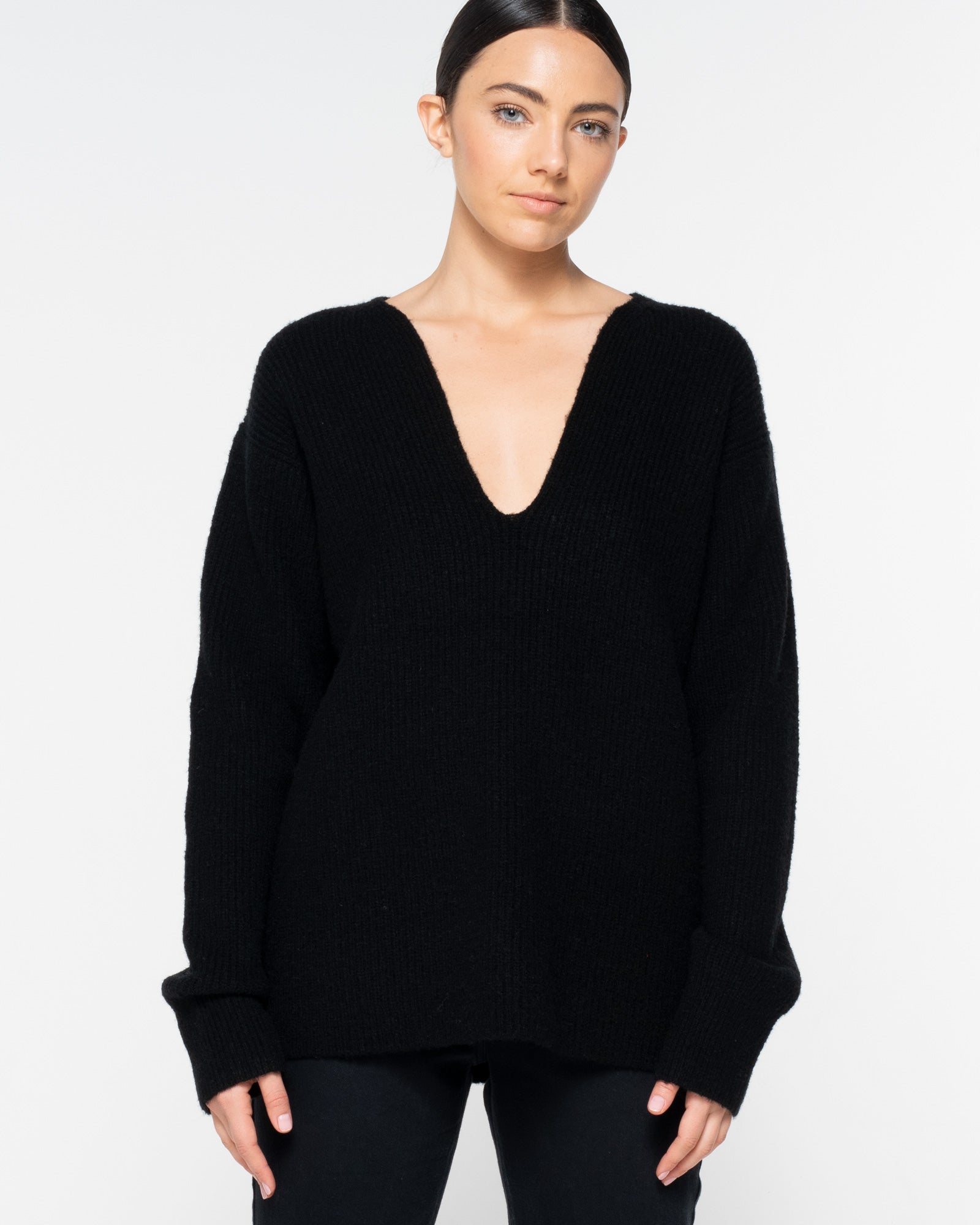 pare knit - black