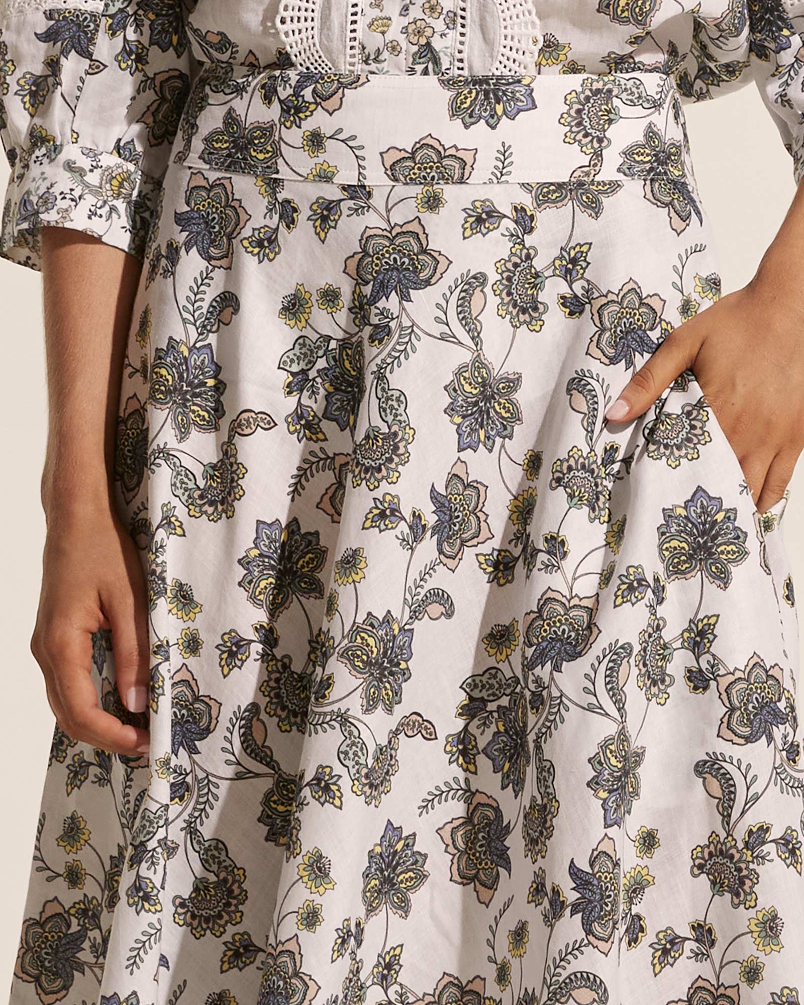freedom skirt - flower field