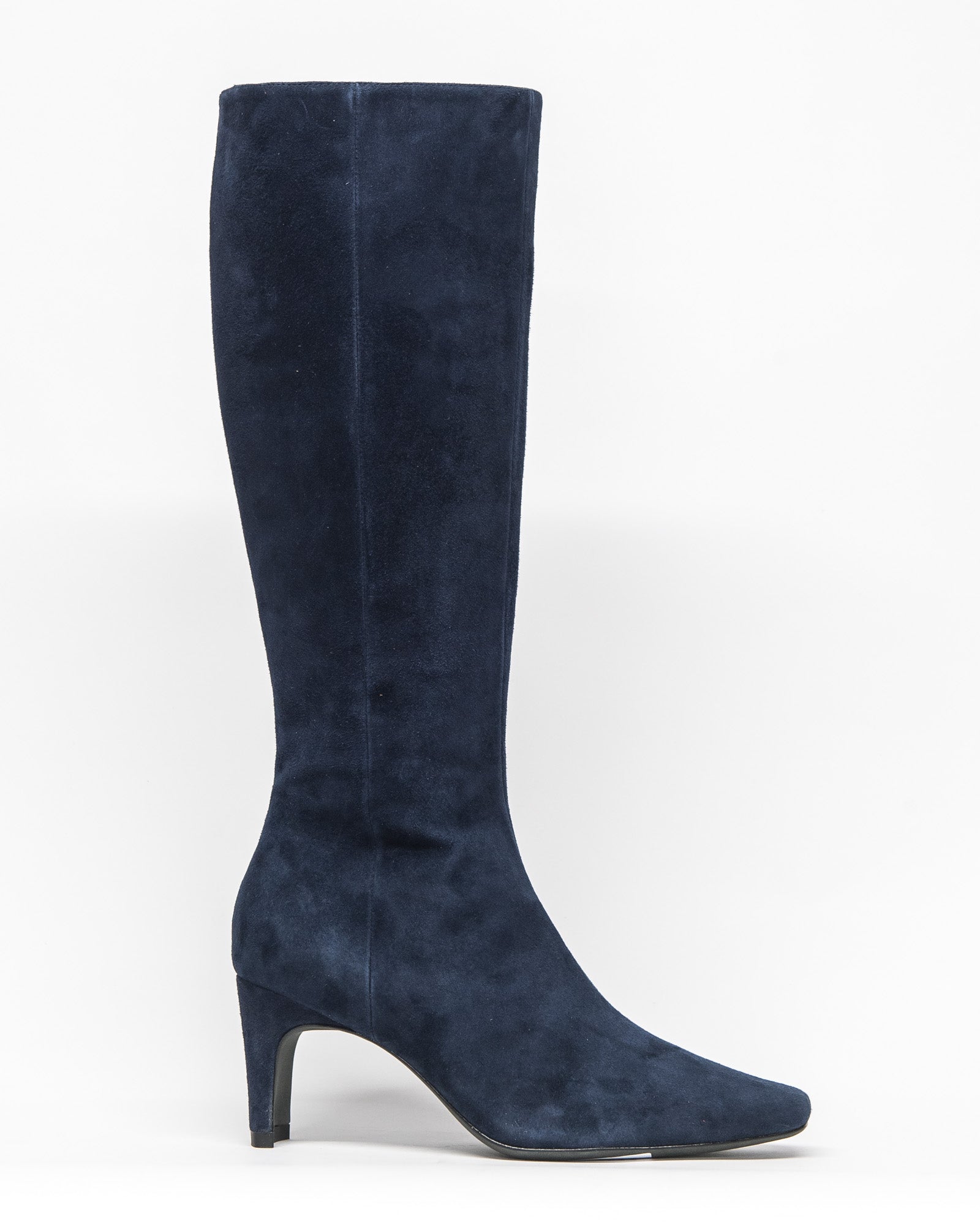 steam boot - indigo suede