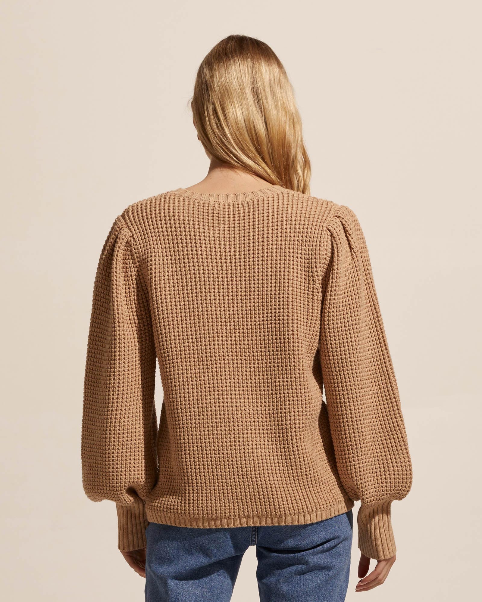 basis knit - camel 4
