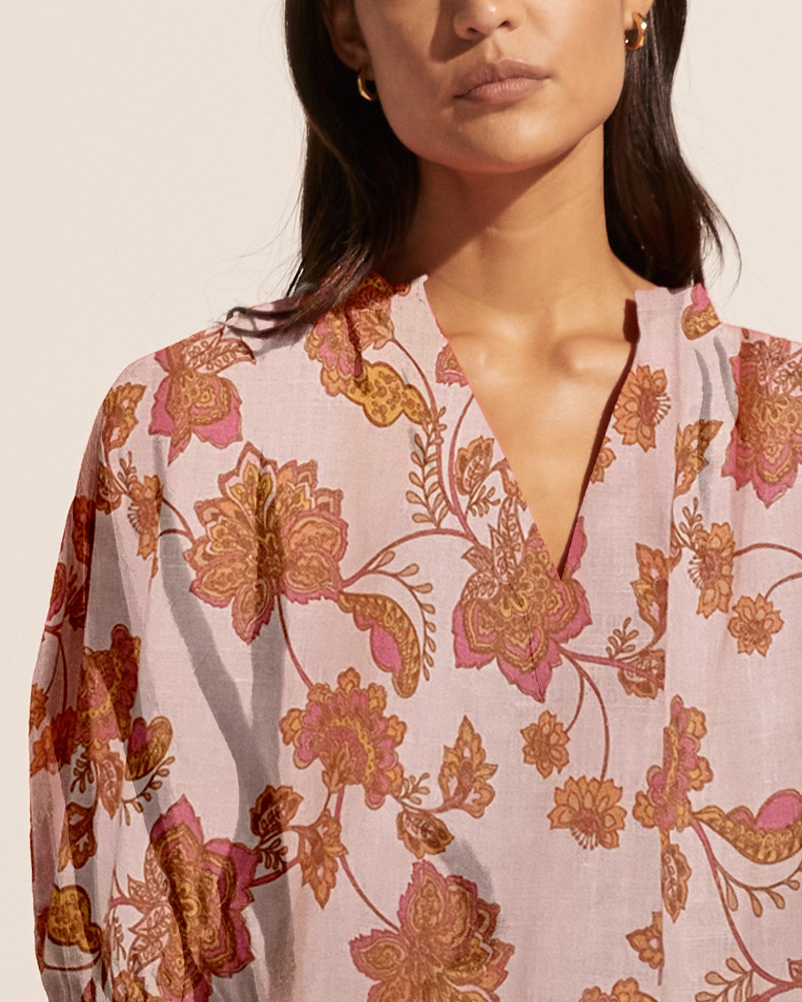 remark top - icing floral