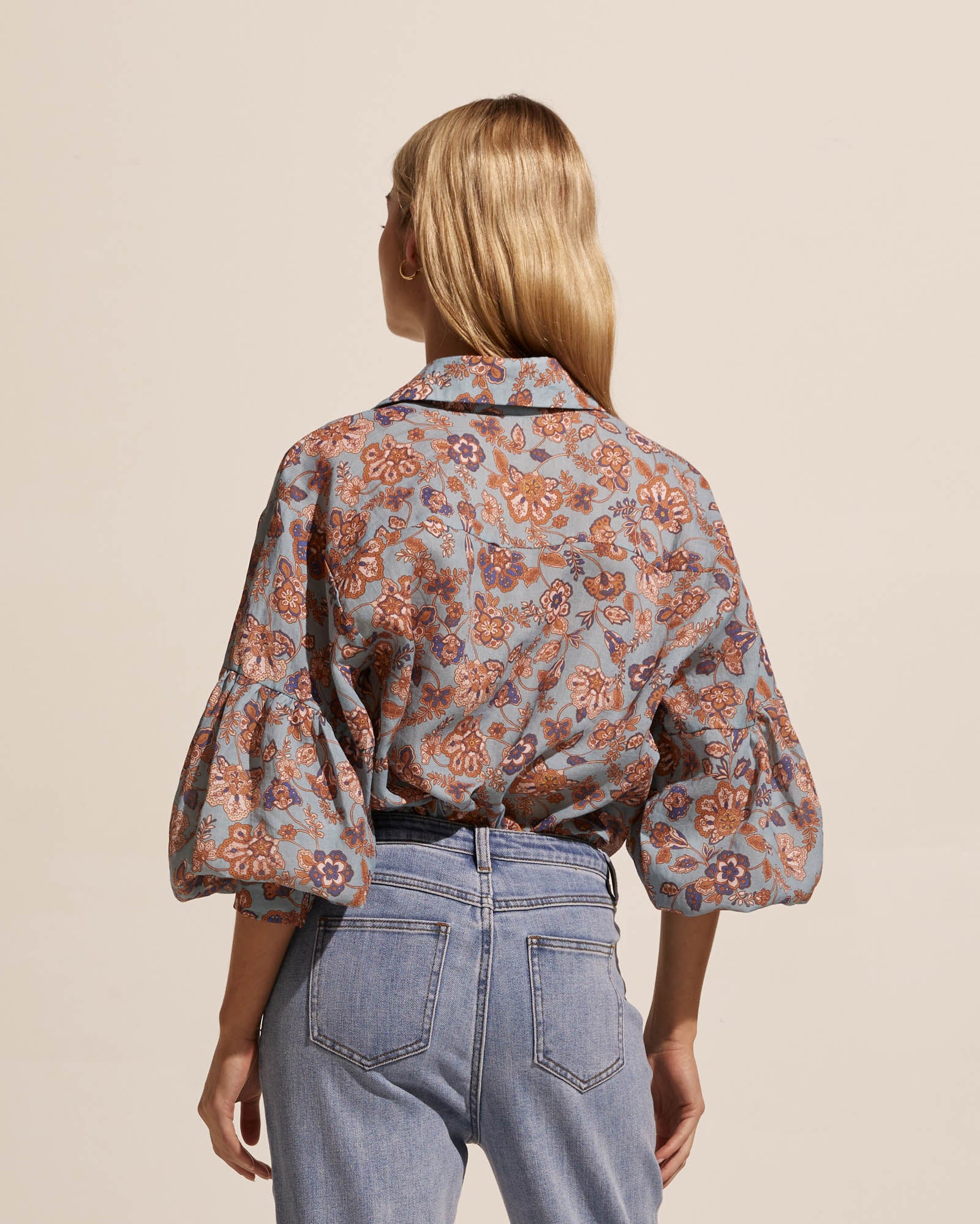bounty top - sardine paisley