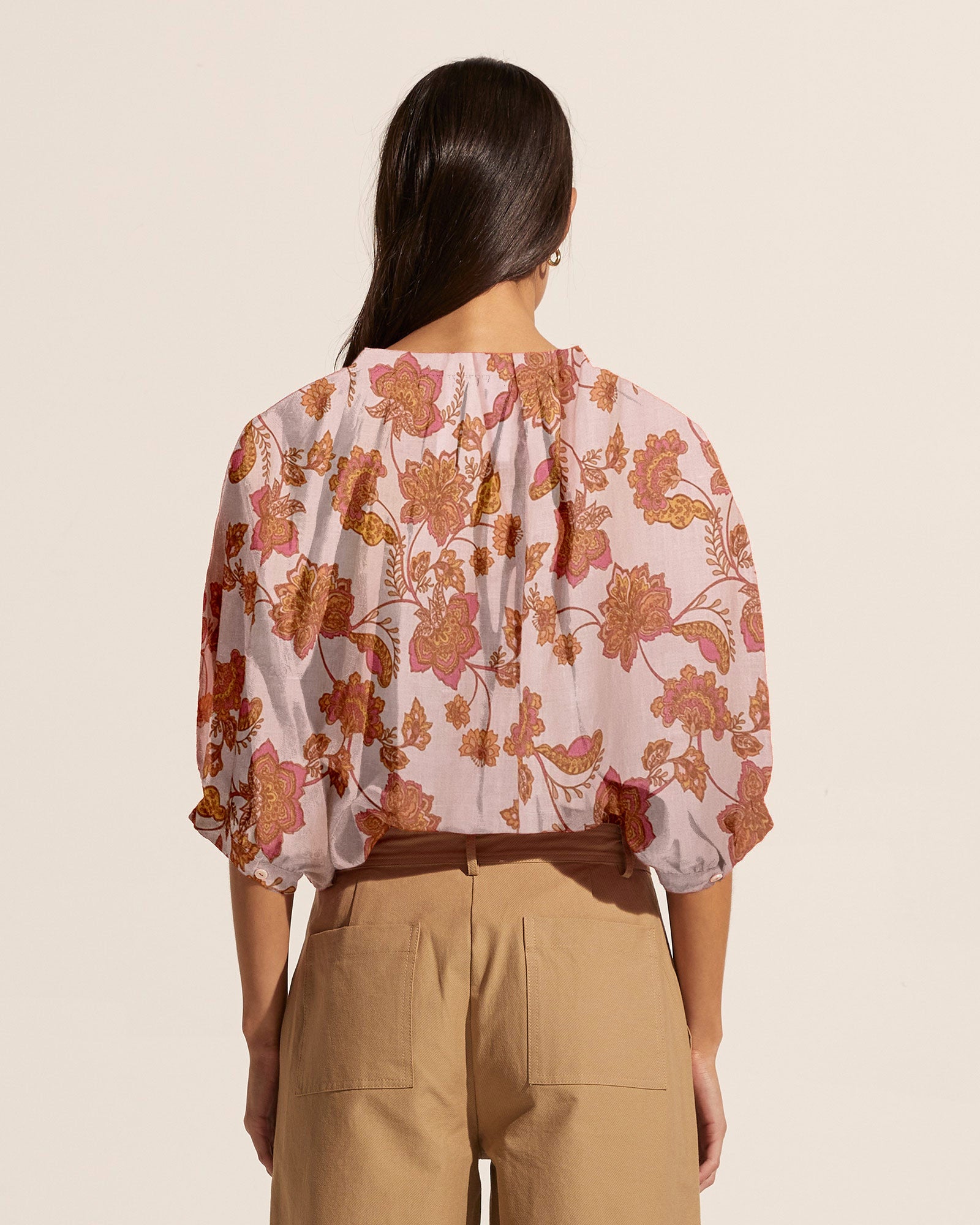 remark top - icing floral