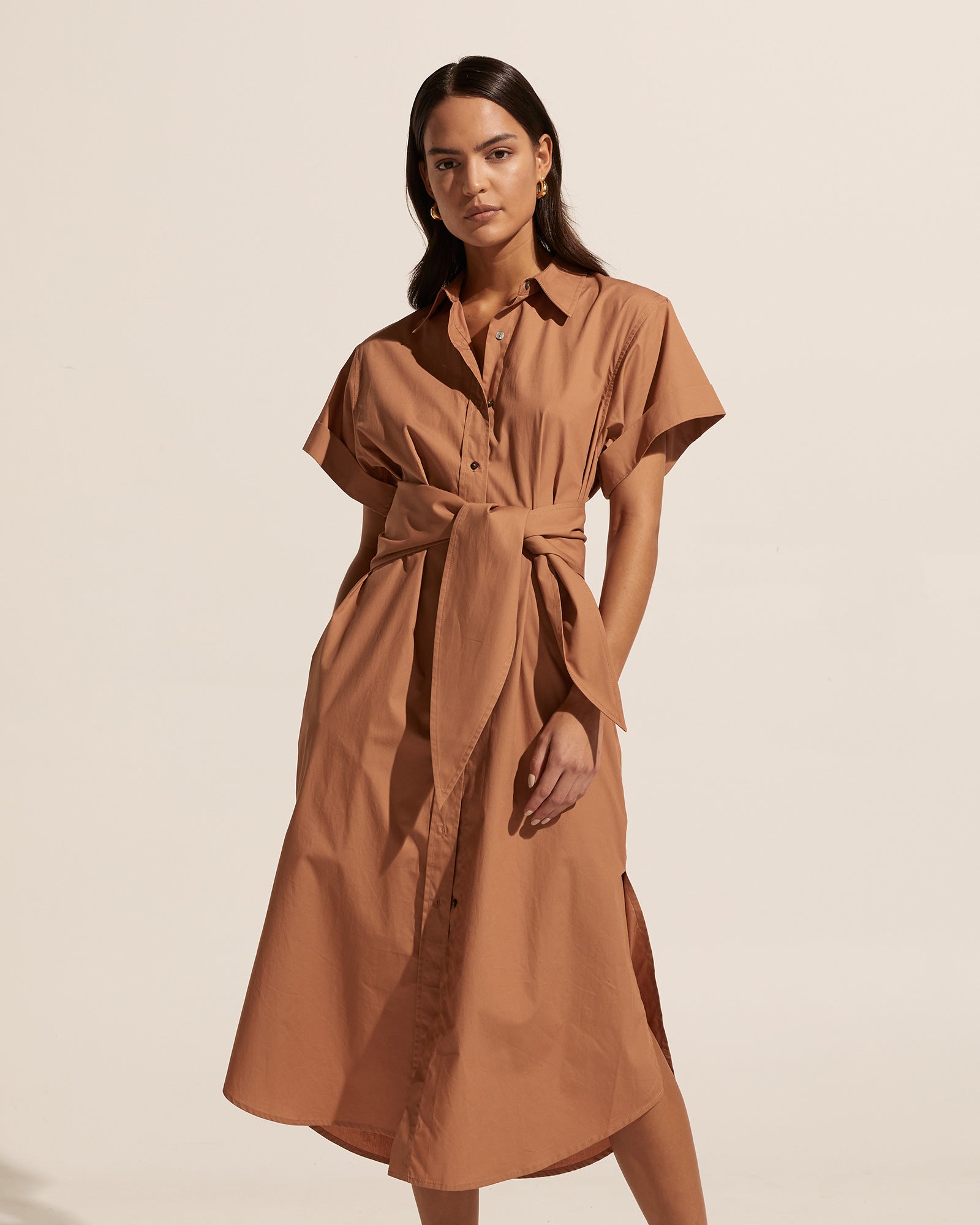 verse dress - clove
