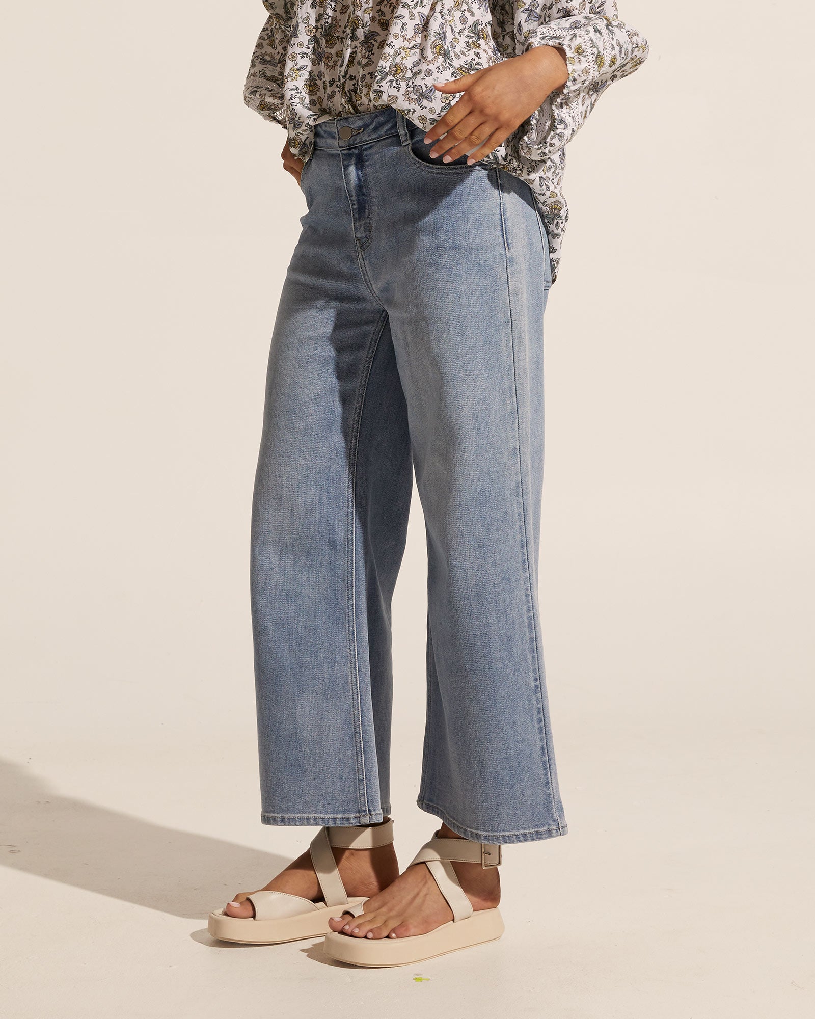 rhythm pant - washed denim