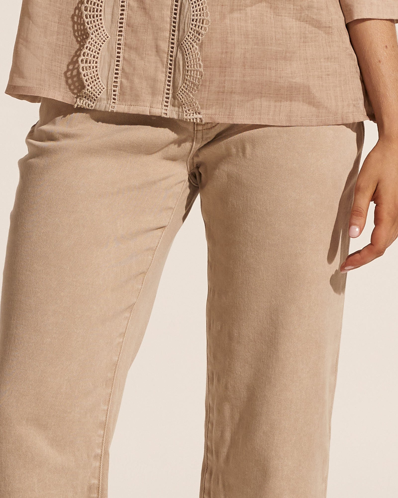 journey pant - stone