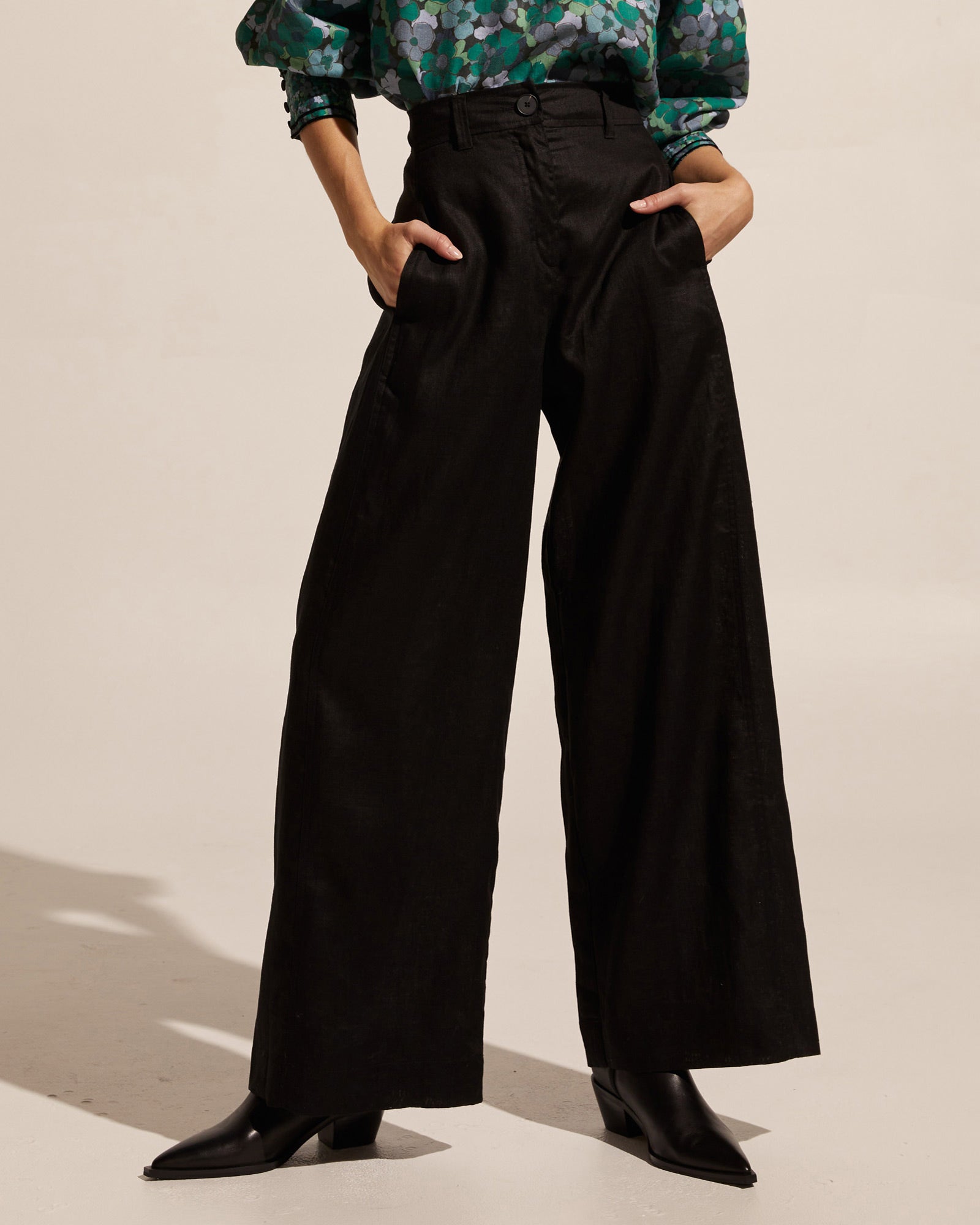 licence pant - black1