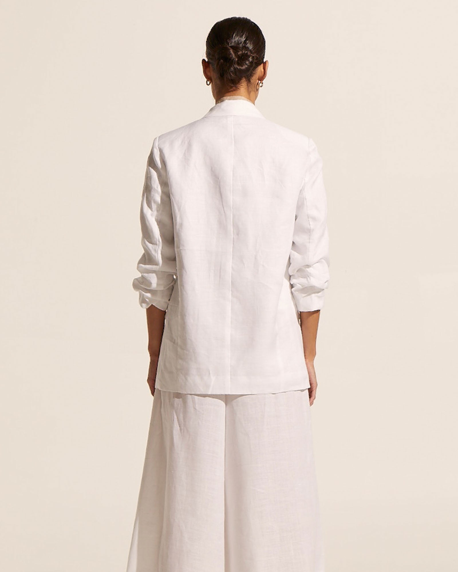 entitle jacket - porcelain