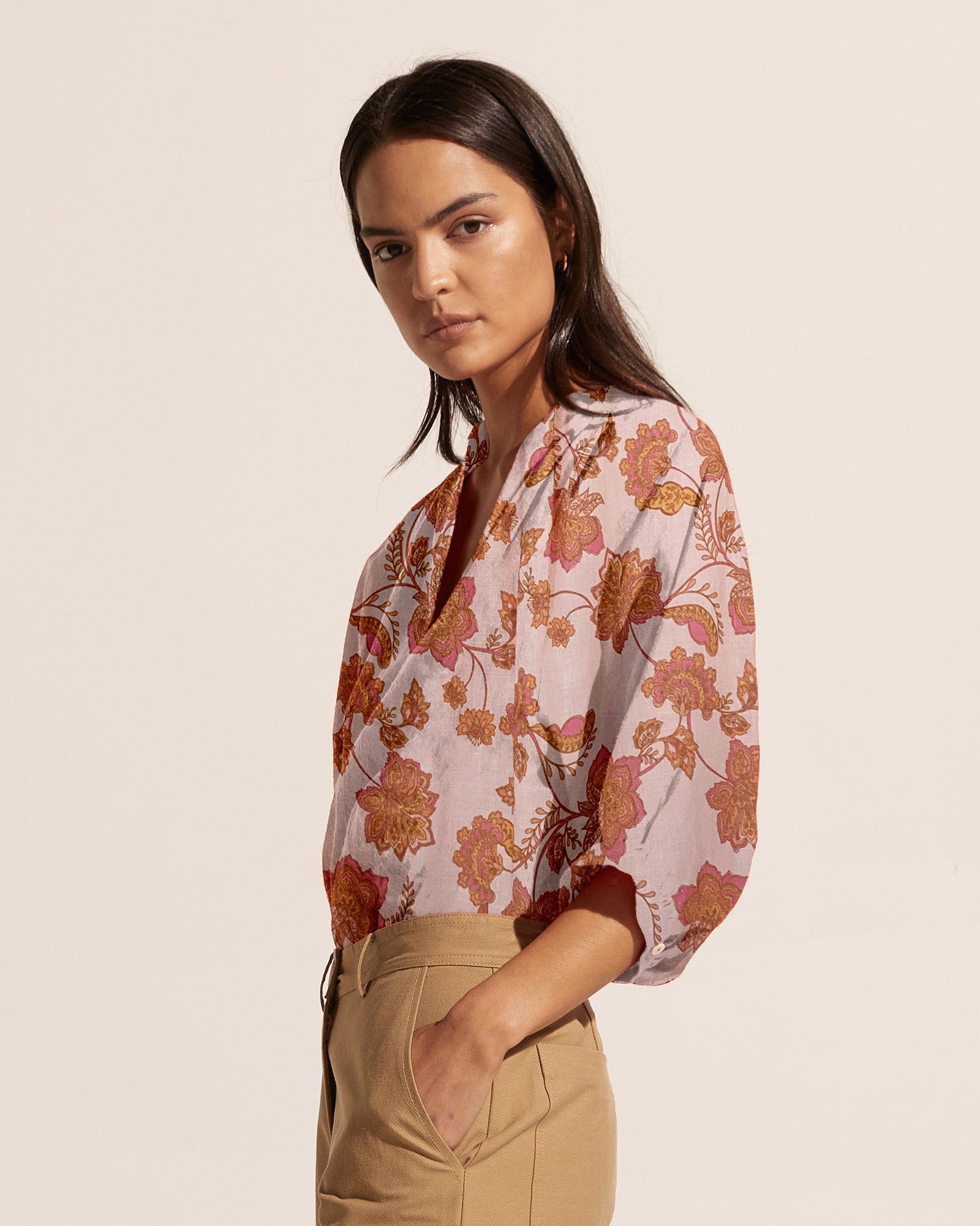 remark top - icing floral