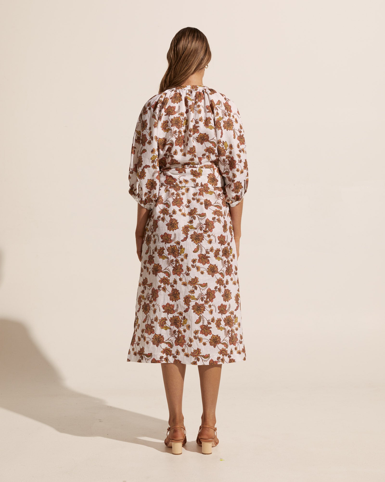 motto dress - spice floral