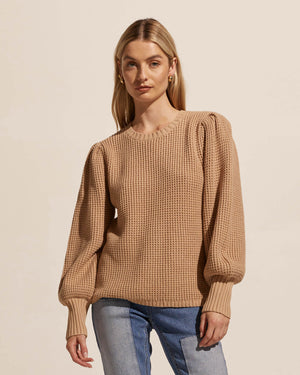 basis knit - camel 1