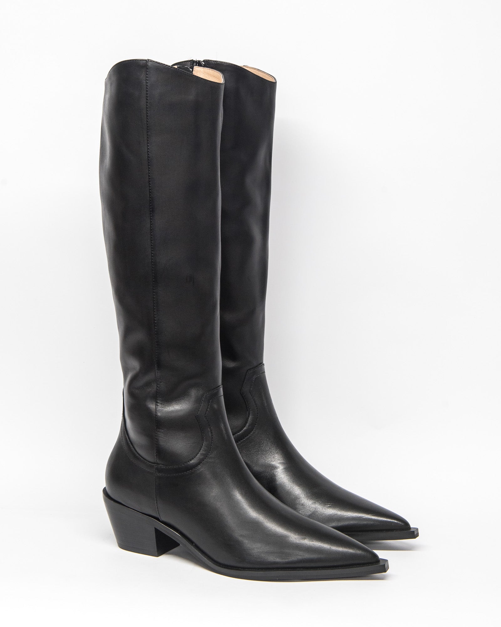 ratify boot - black leather