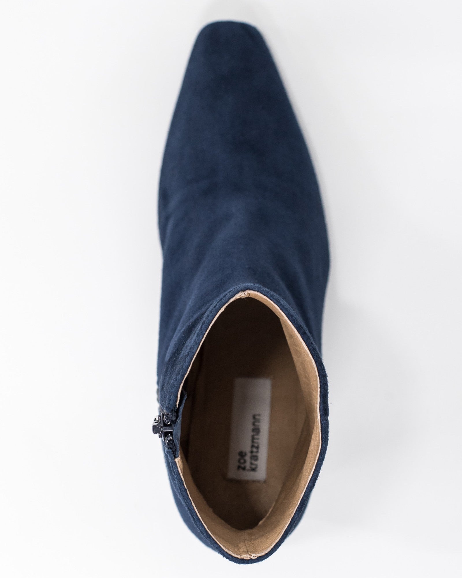 steam boot - indigo suede