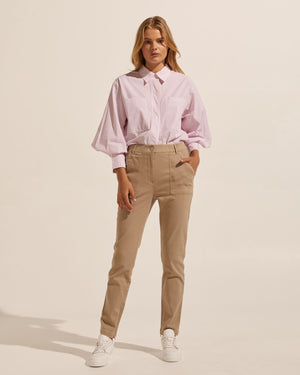 ardent top - strawberry stripe