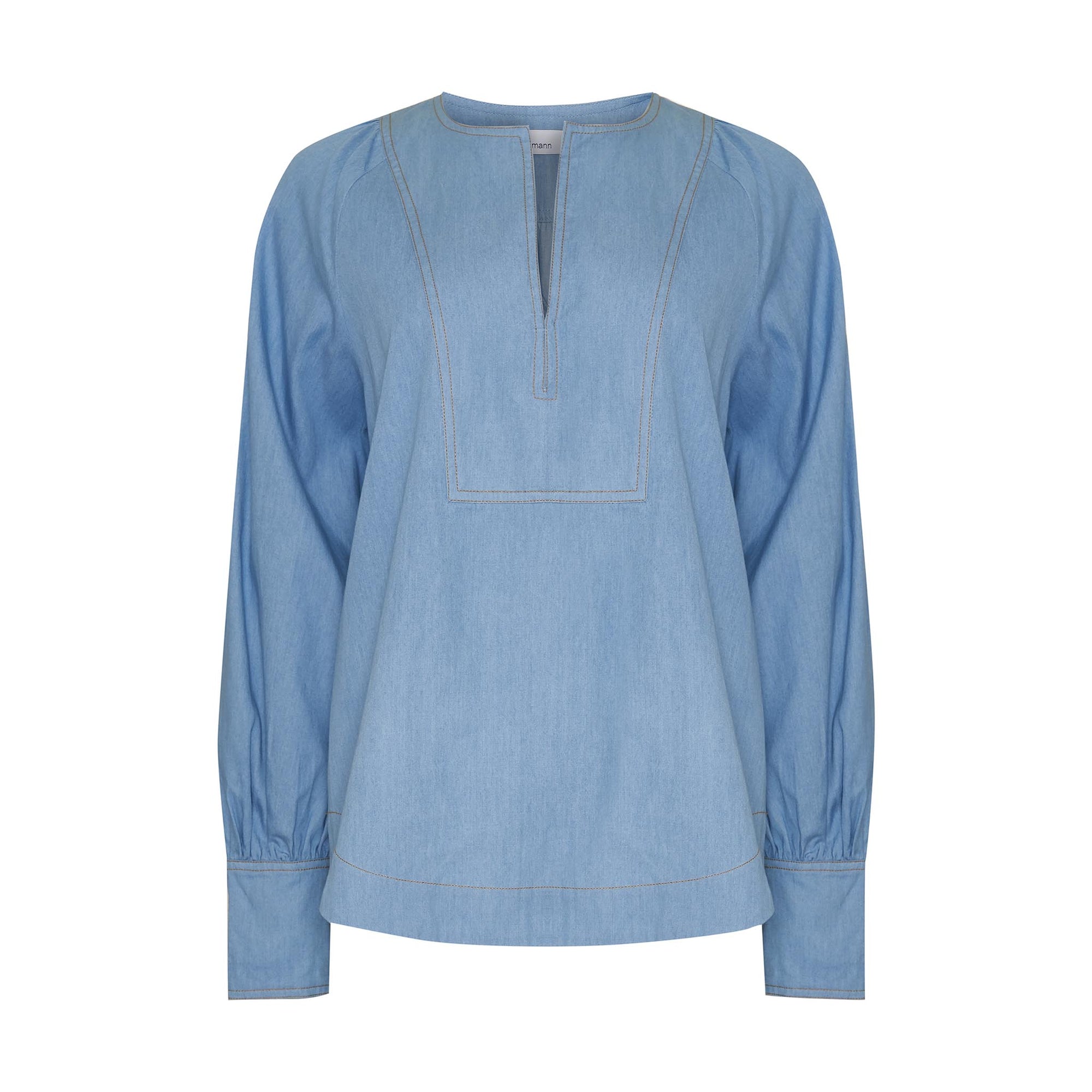 collude top - mid chambray5