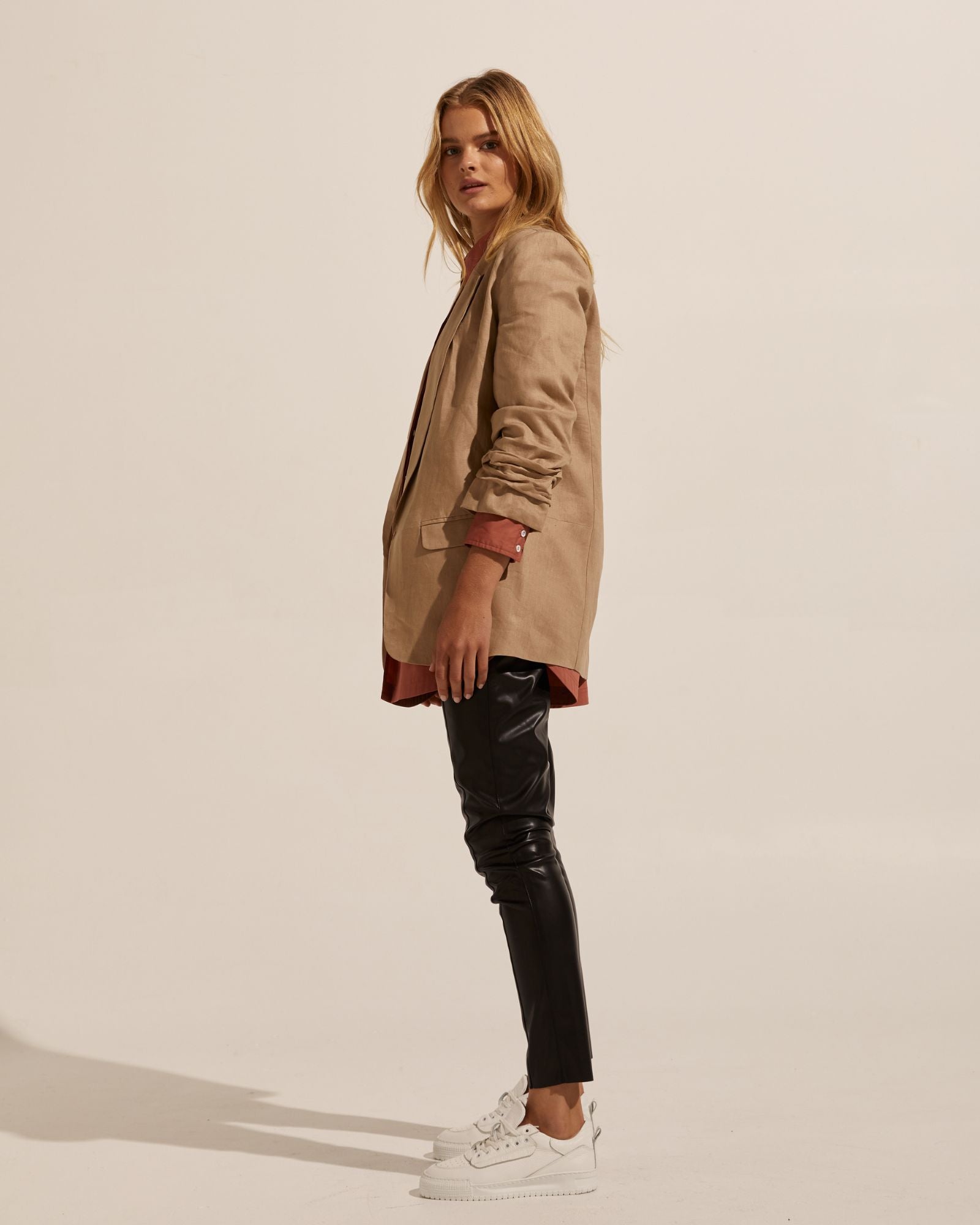 entitle jacket - caramel