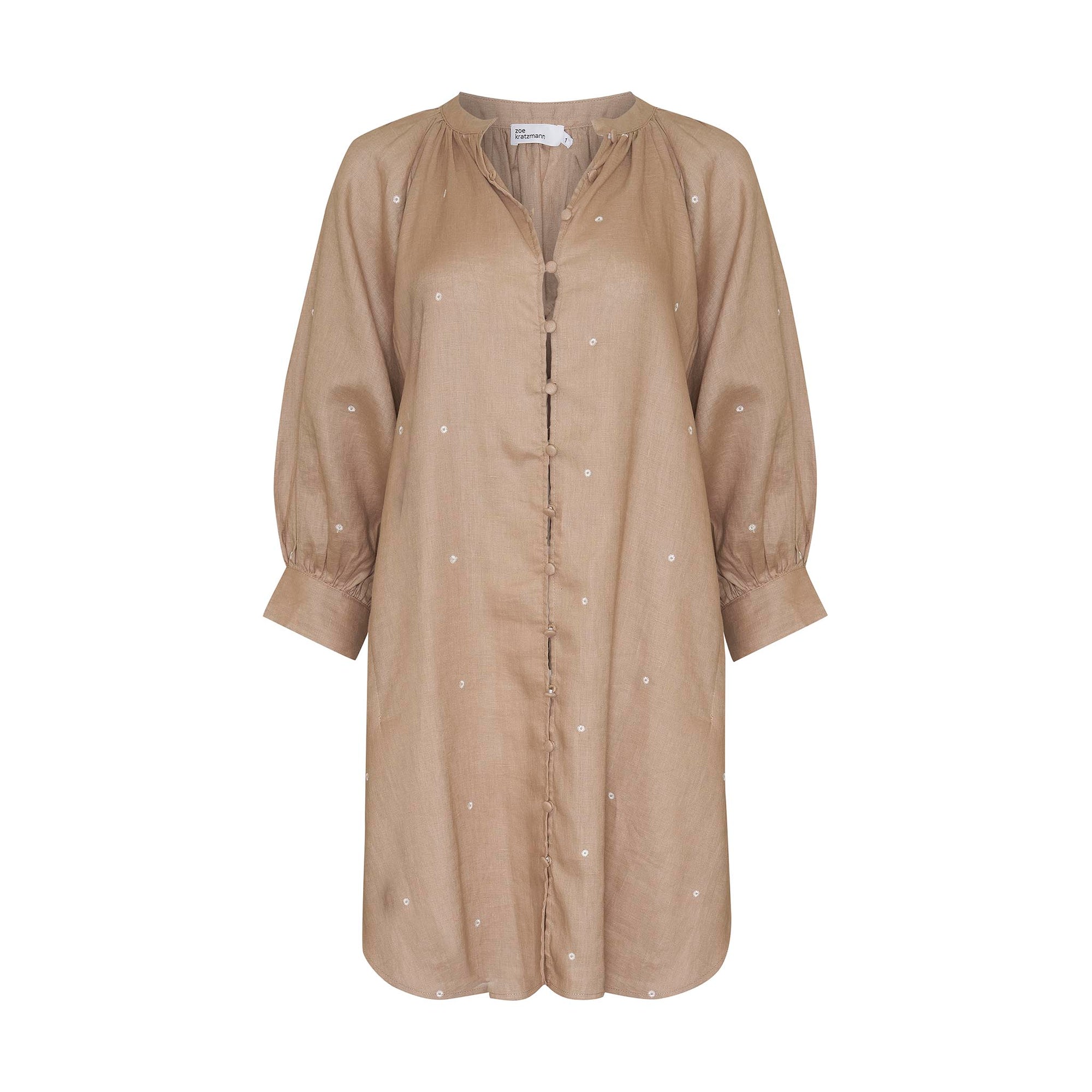 submerge dress - caramello
