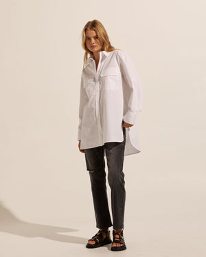 reprieve top - porcelain