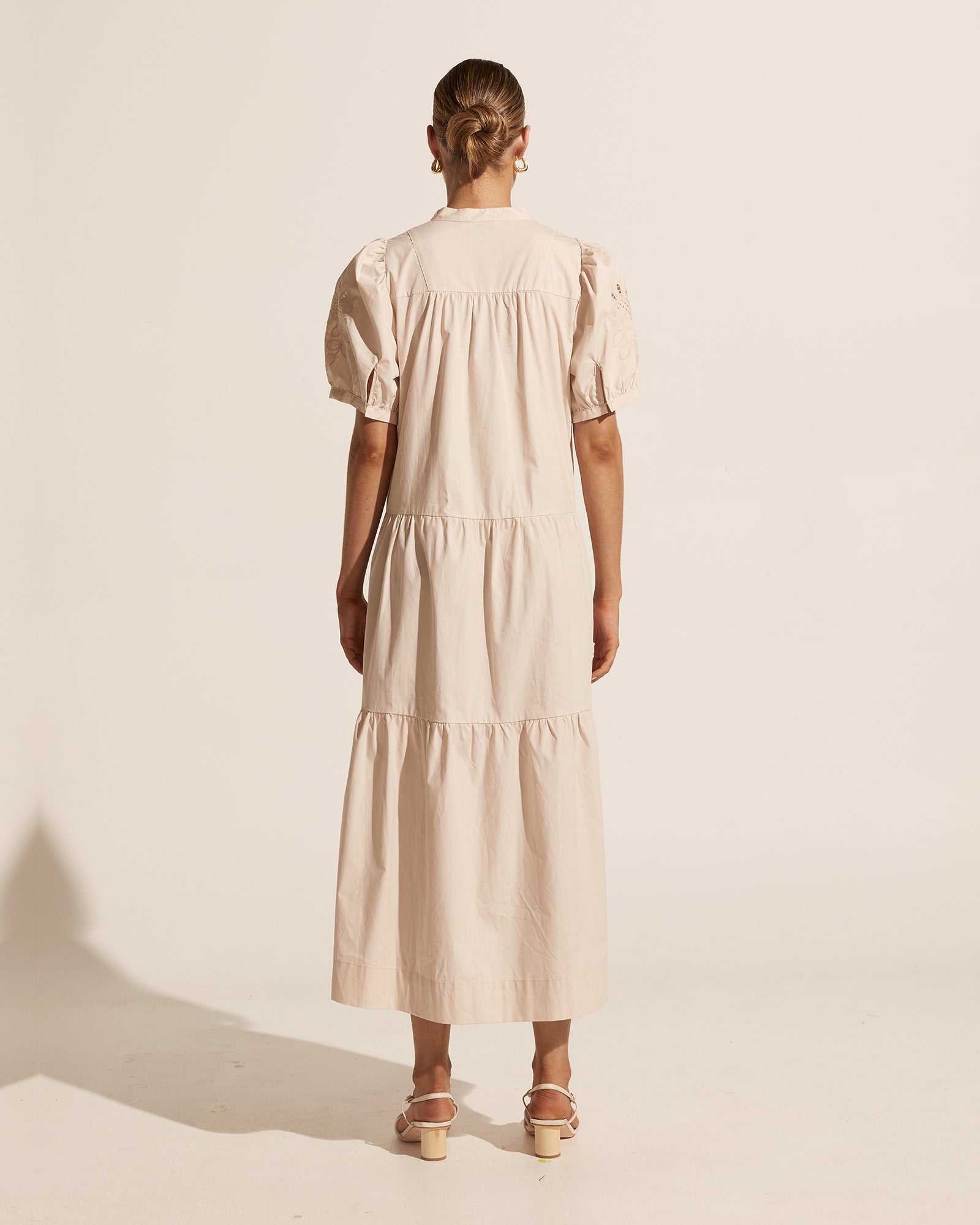 truce dress - bone