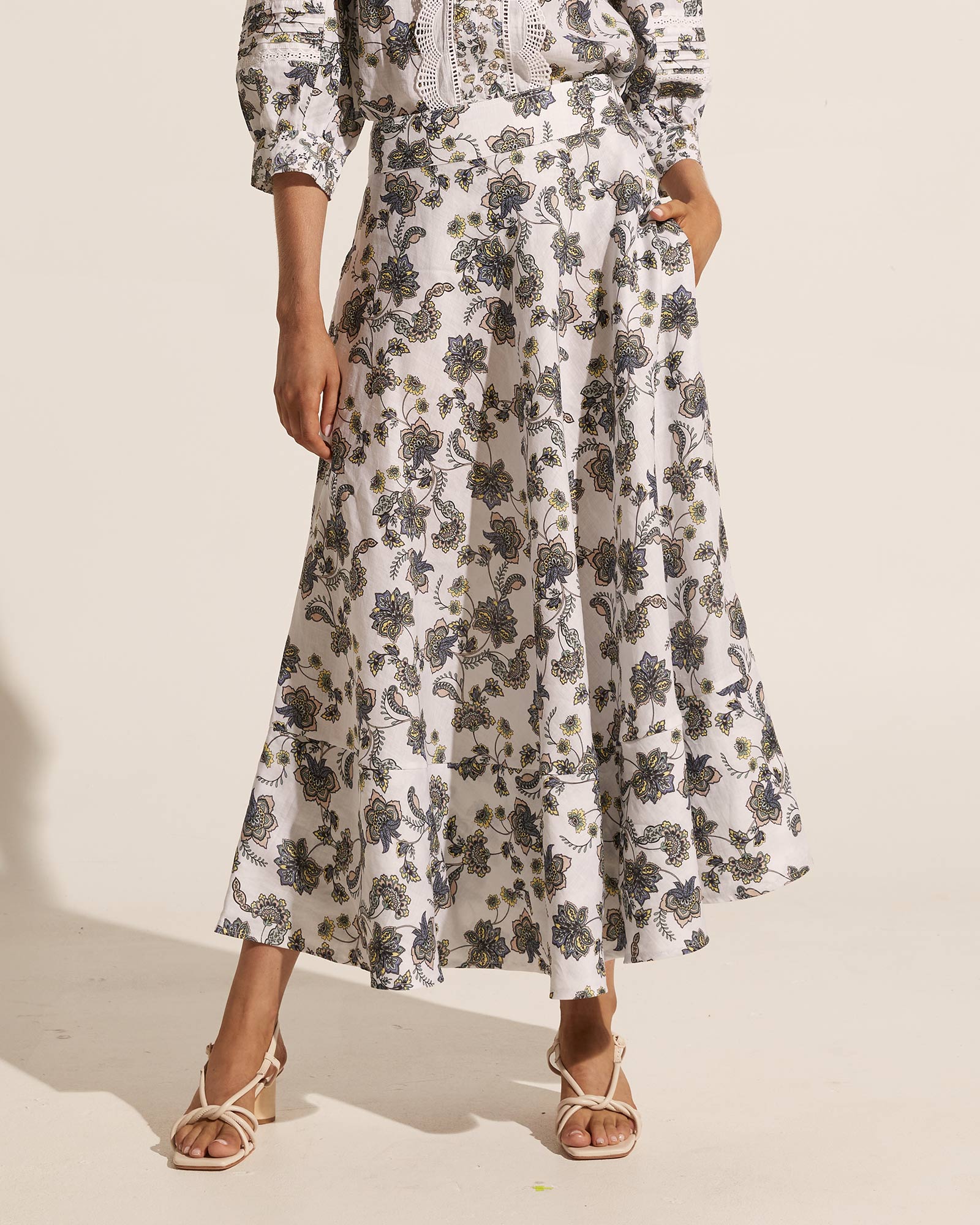 freedom skirt - flower field