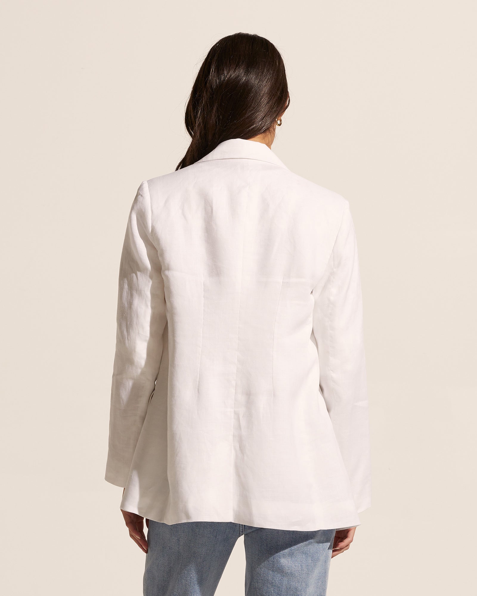 flint jacket - porcelain