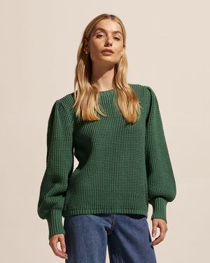basis knit - moss