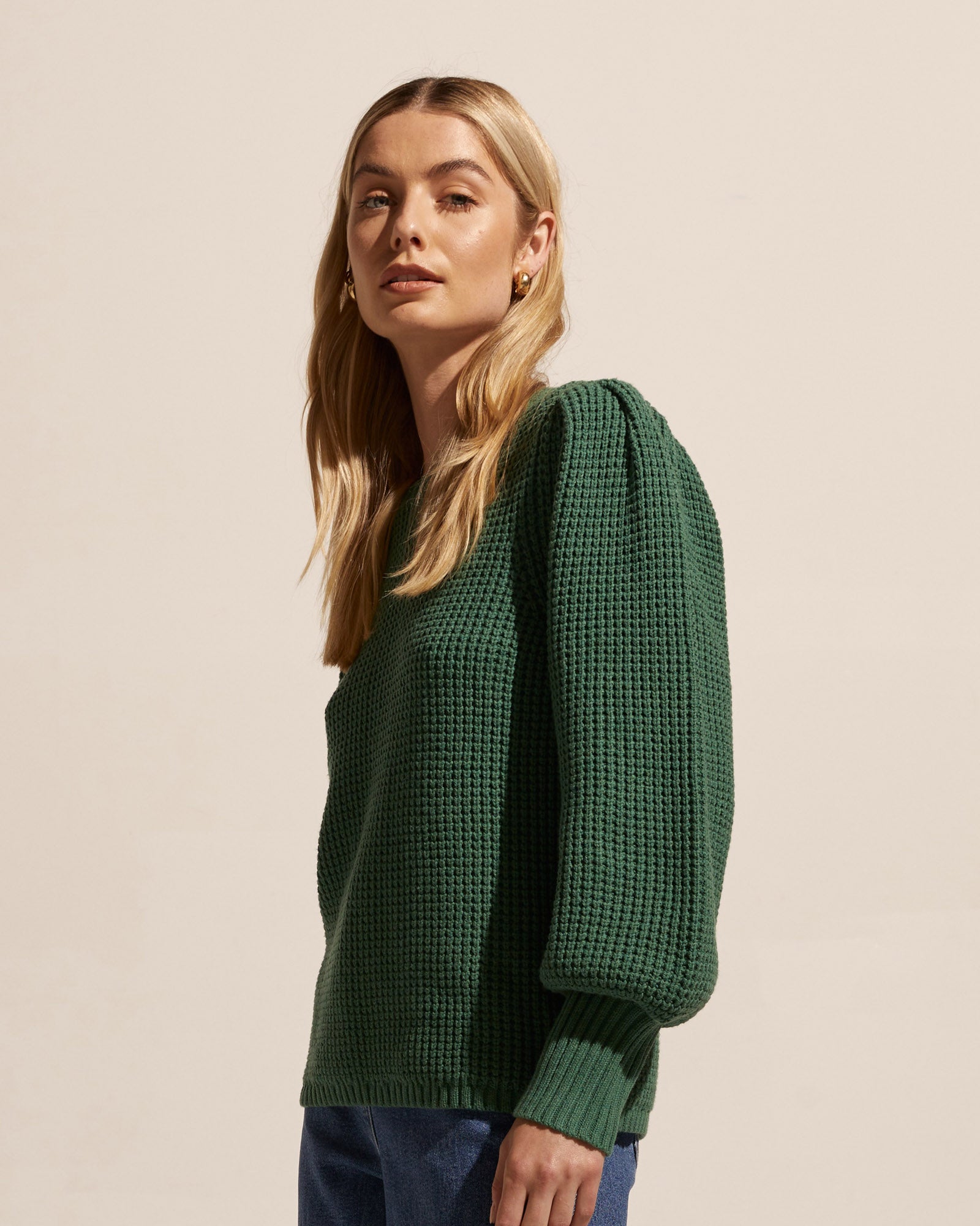 basis knit - moss