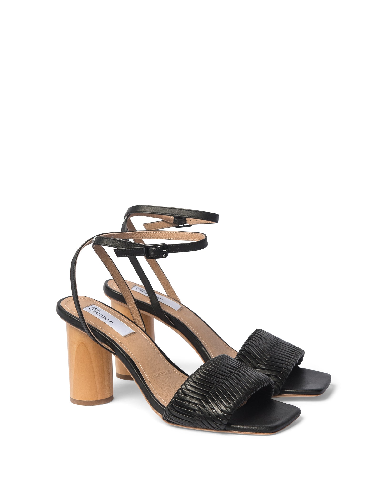 bask heel - black