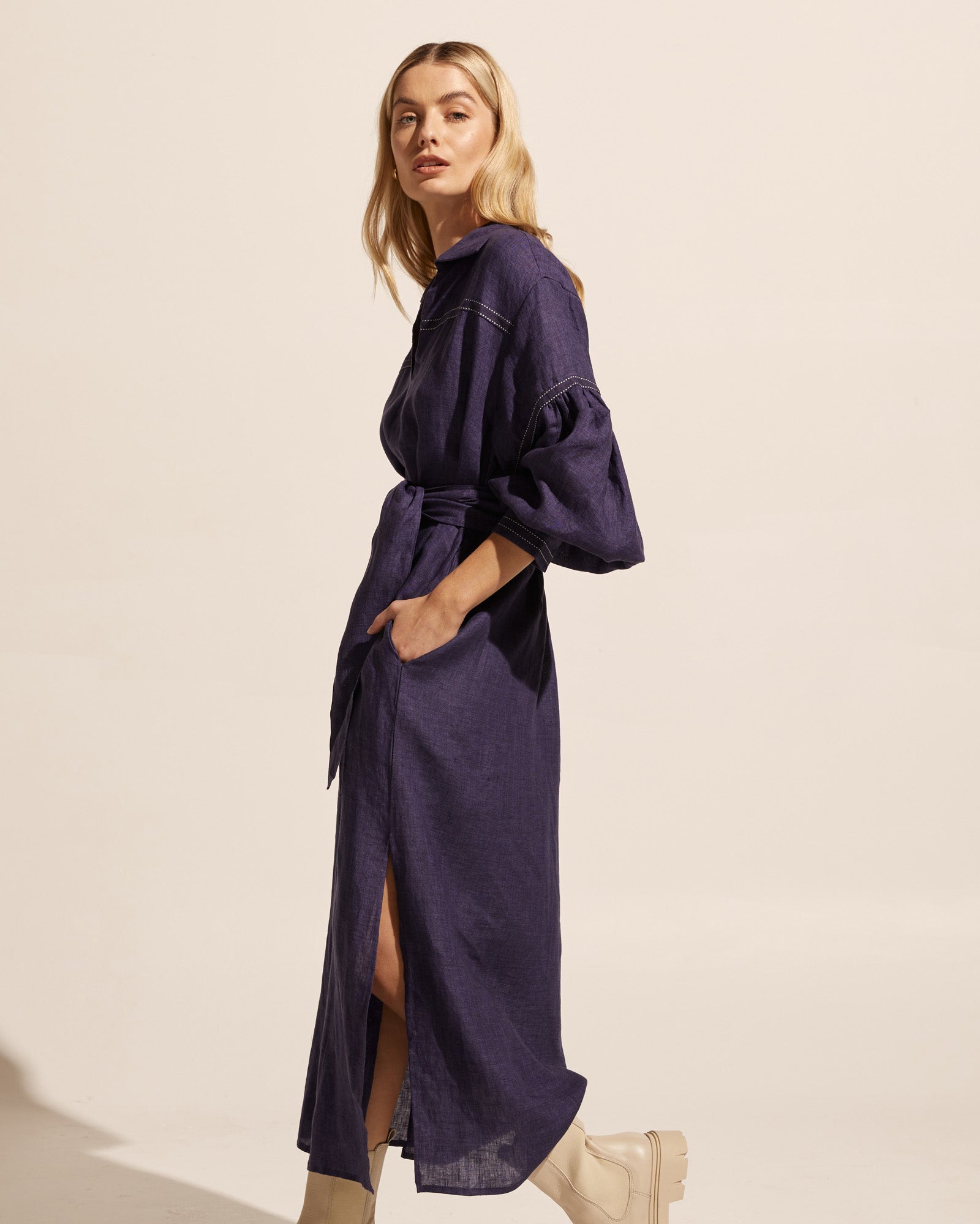 beeline dress - navy