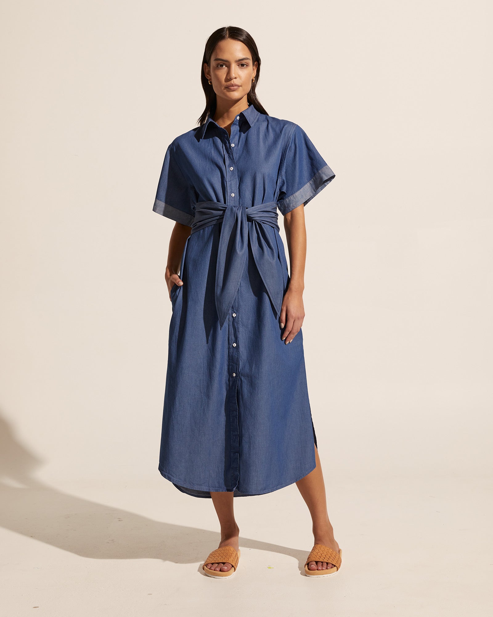 verse dress - denim