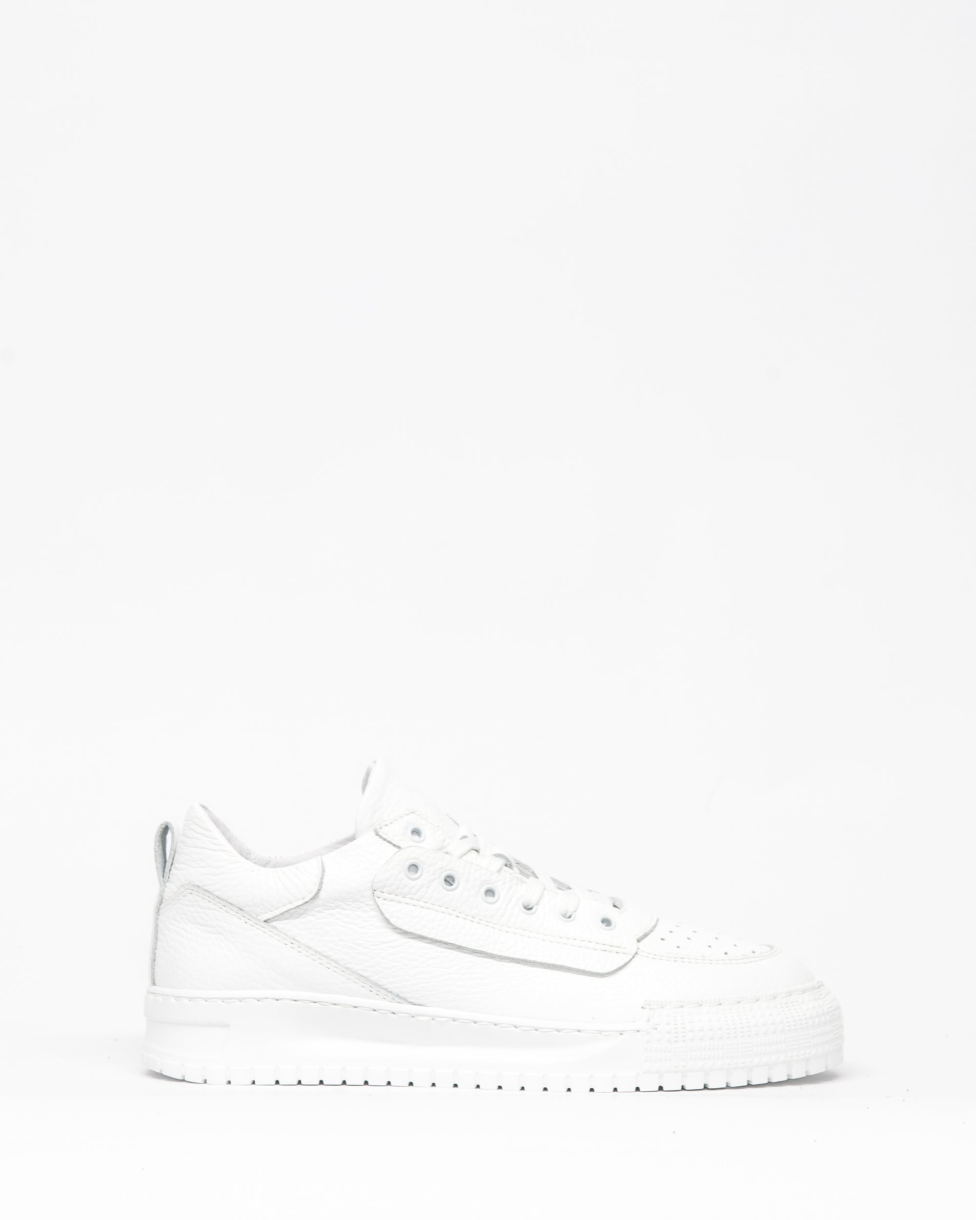 cache sneaker - white leather